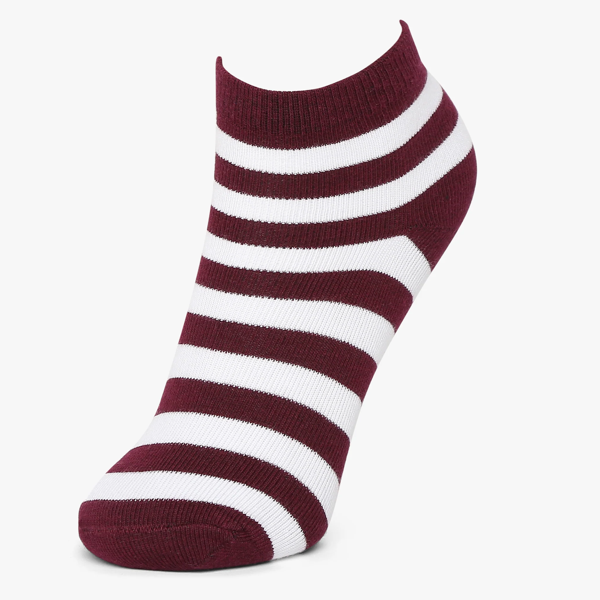 Girls Ankle Length Striped Socks (Pack of 2) - Image 4