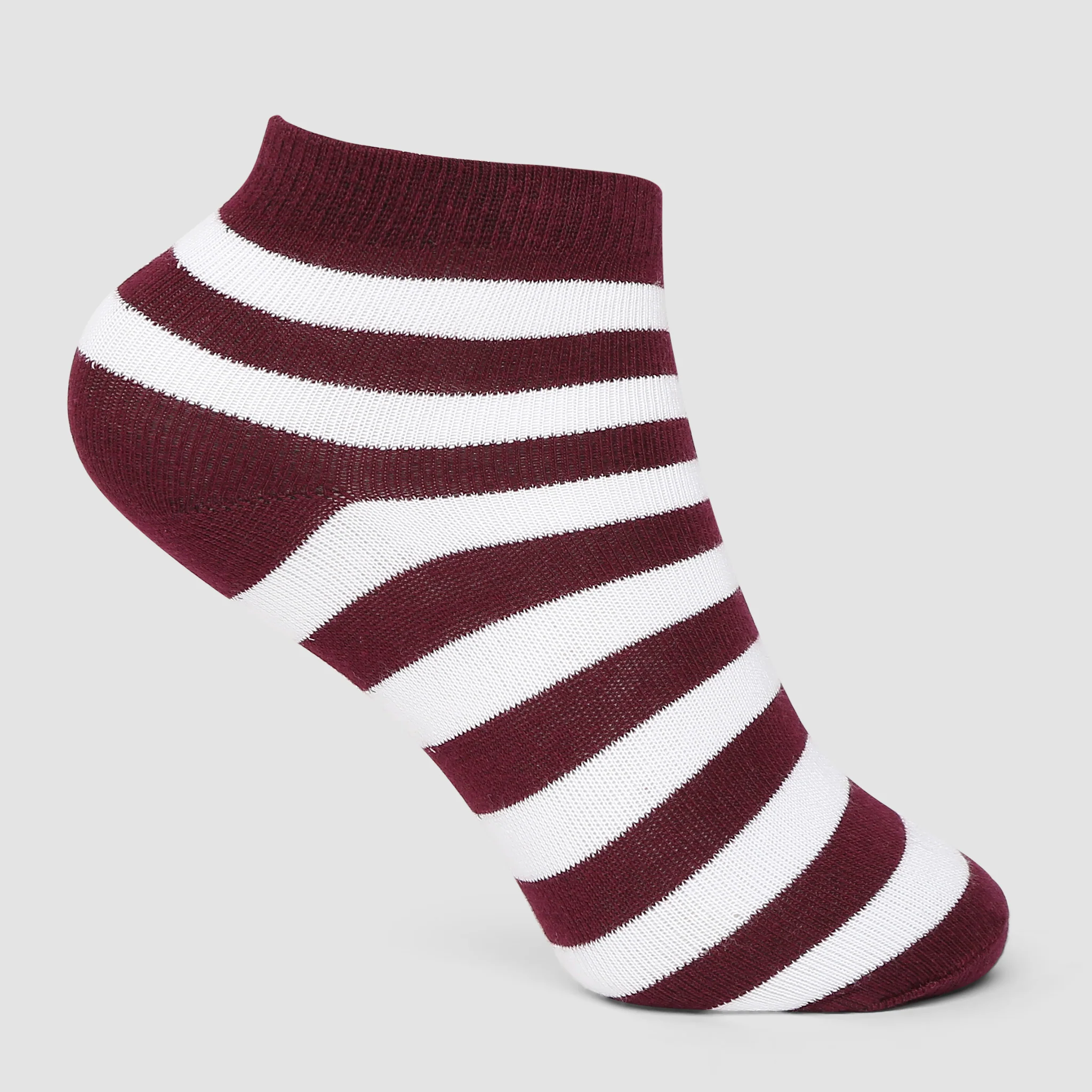 Girls Ankle Length Striped Socks (Pack of 2) - Image 5