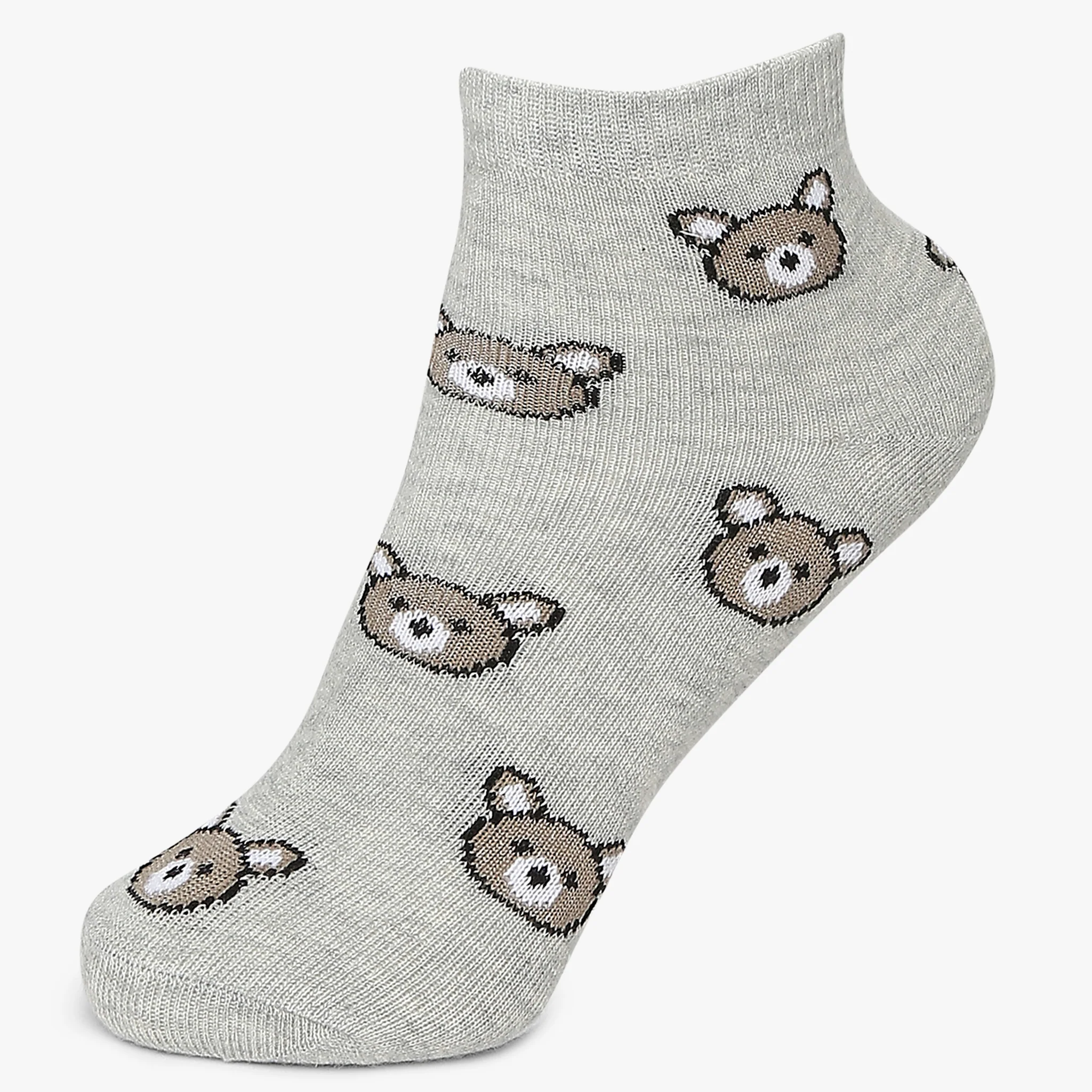 Girls Ankle Length Striped Socks (Pack of 2) - Image 5
