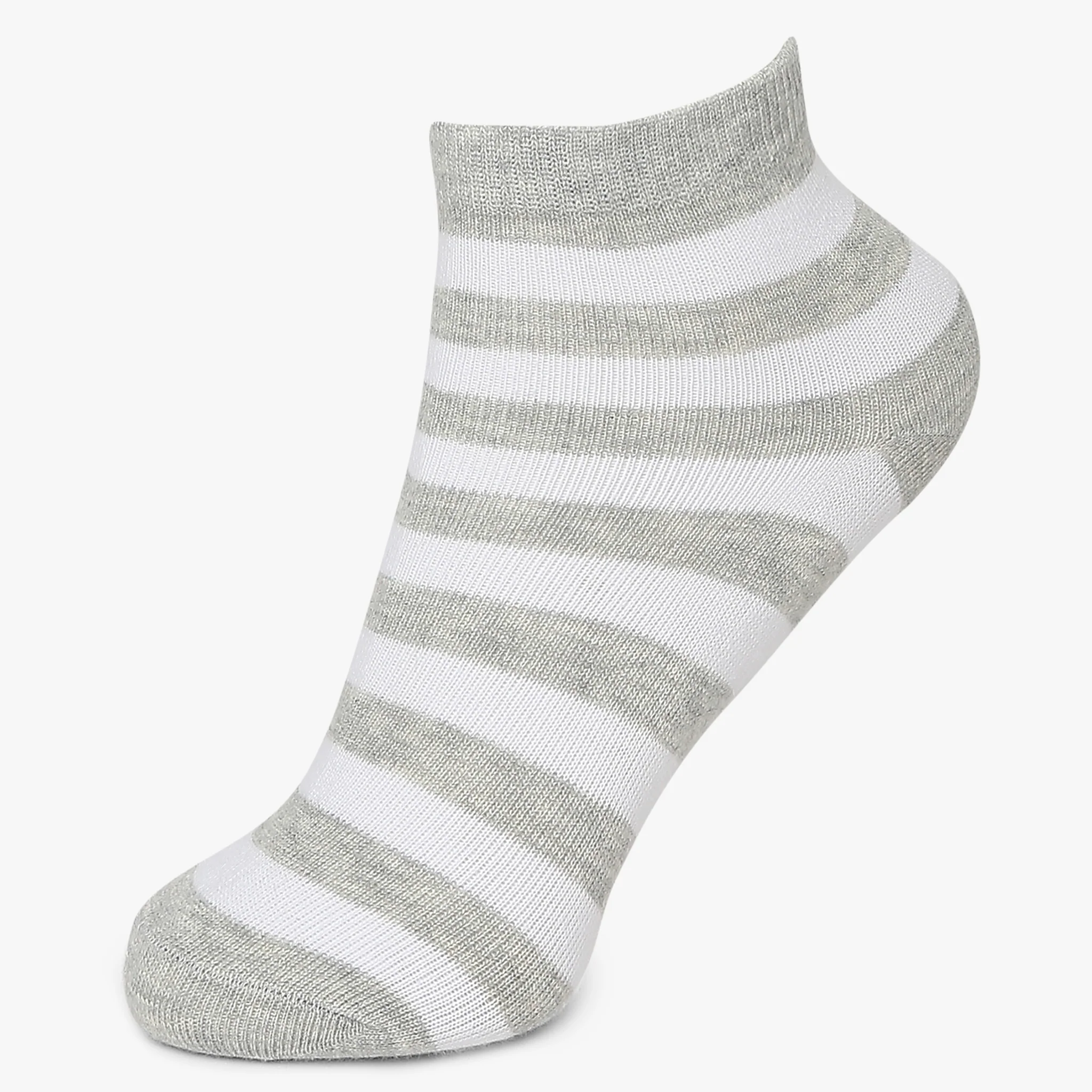 Girls Ankle Length Striped Socks (Pack of 2) - Image 9