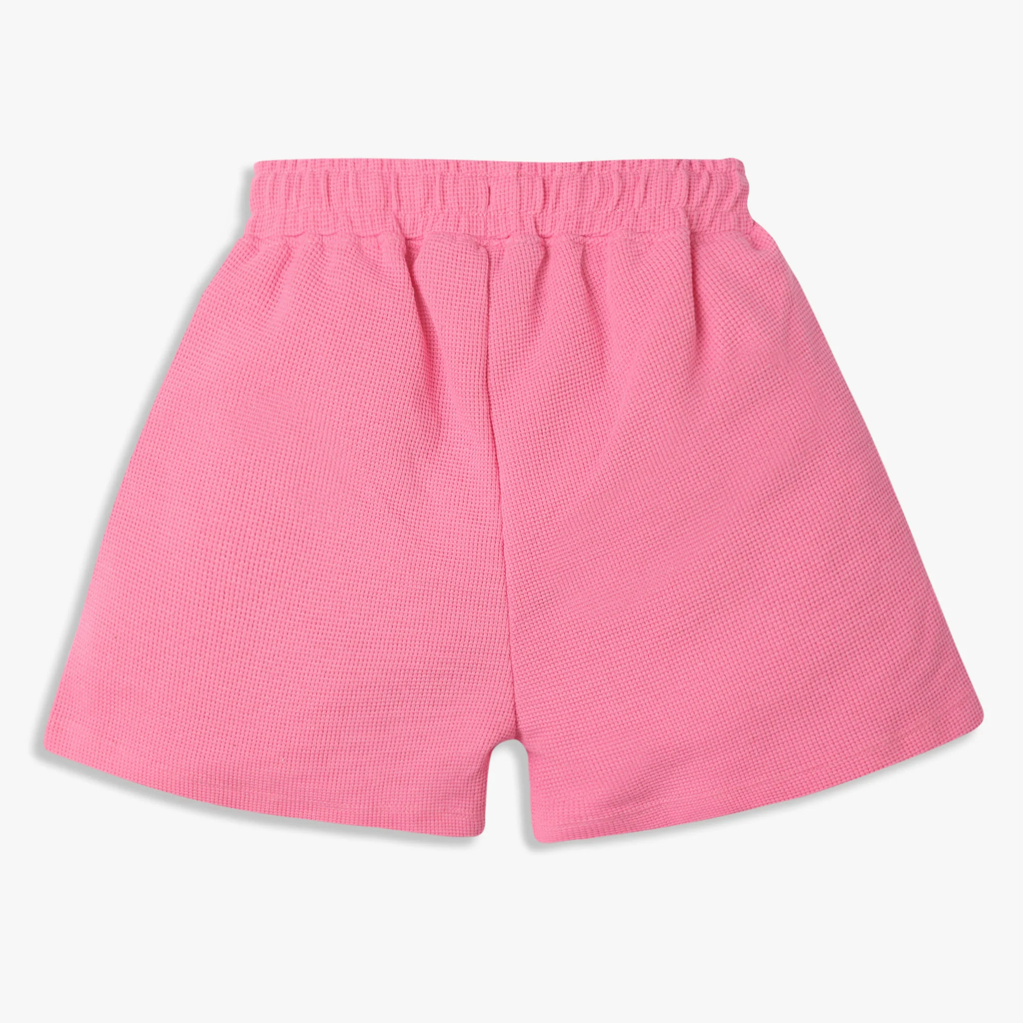 Girls Boxy Fit Solid Mid Rise Shorts - Image 2