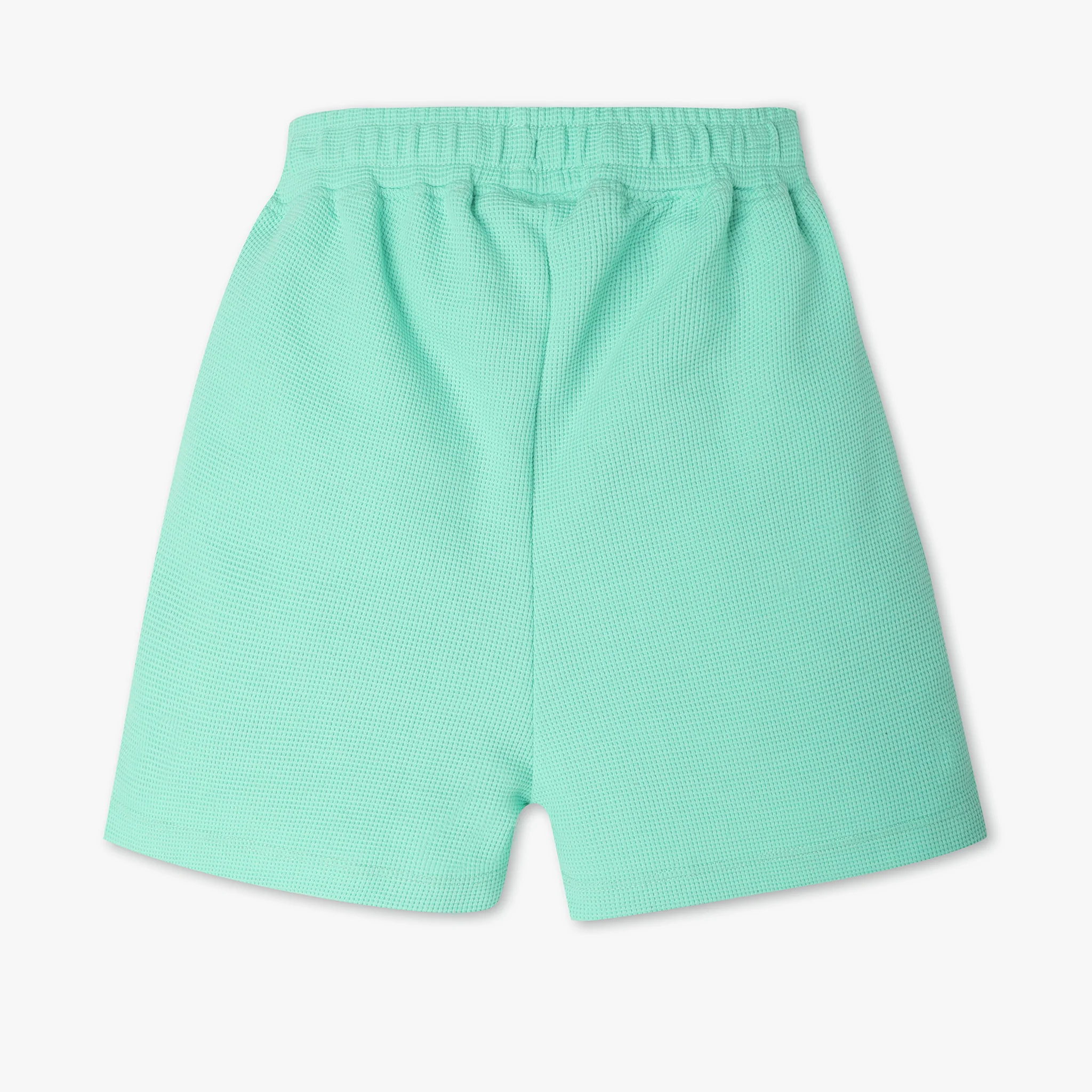 Girls Boxy Fit Solid Mid Rise Shorts - Image 2