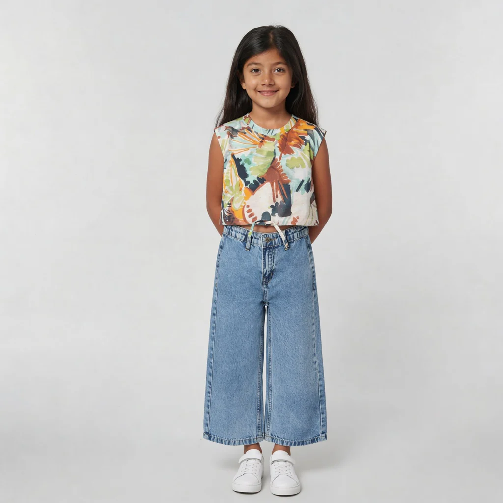 Girls Classic Straight Fit Denim - Image 6