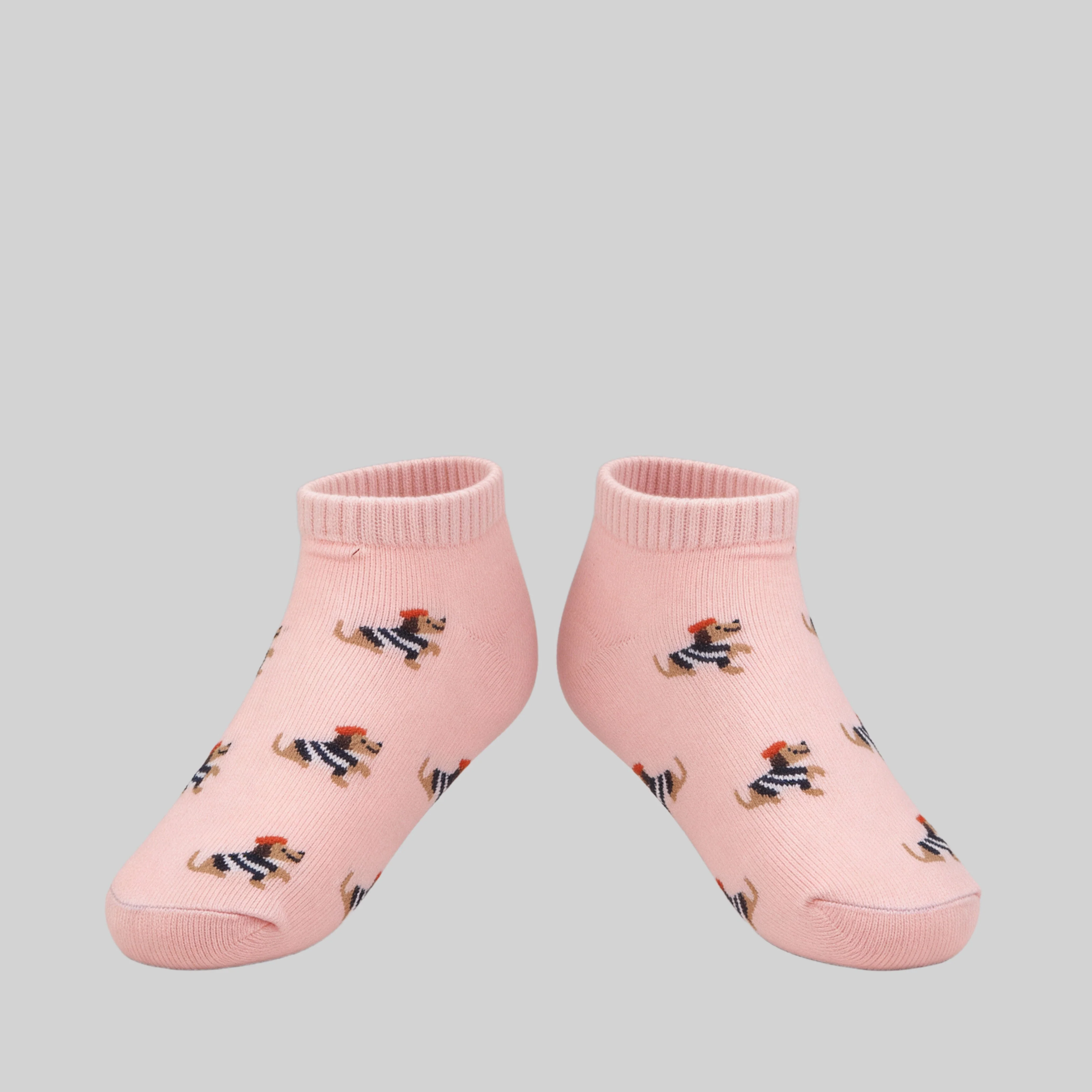 Girls Cotton Ankle Length Socks - Pack of 2 - Image 2