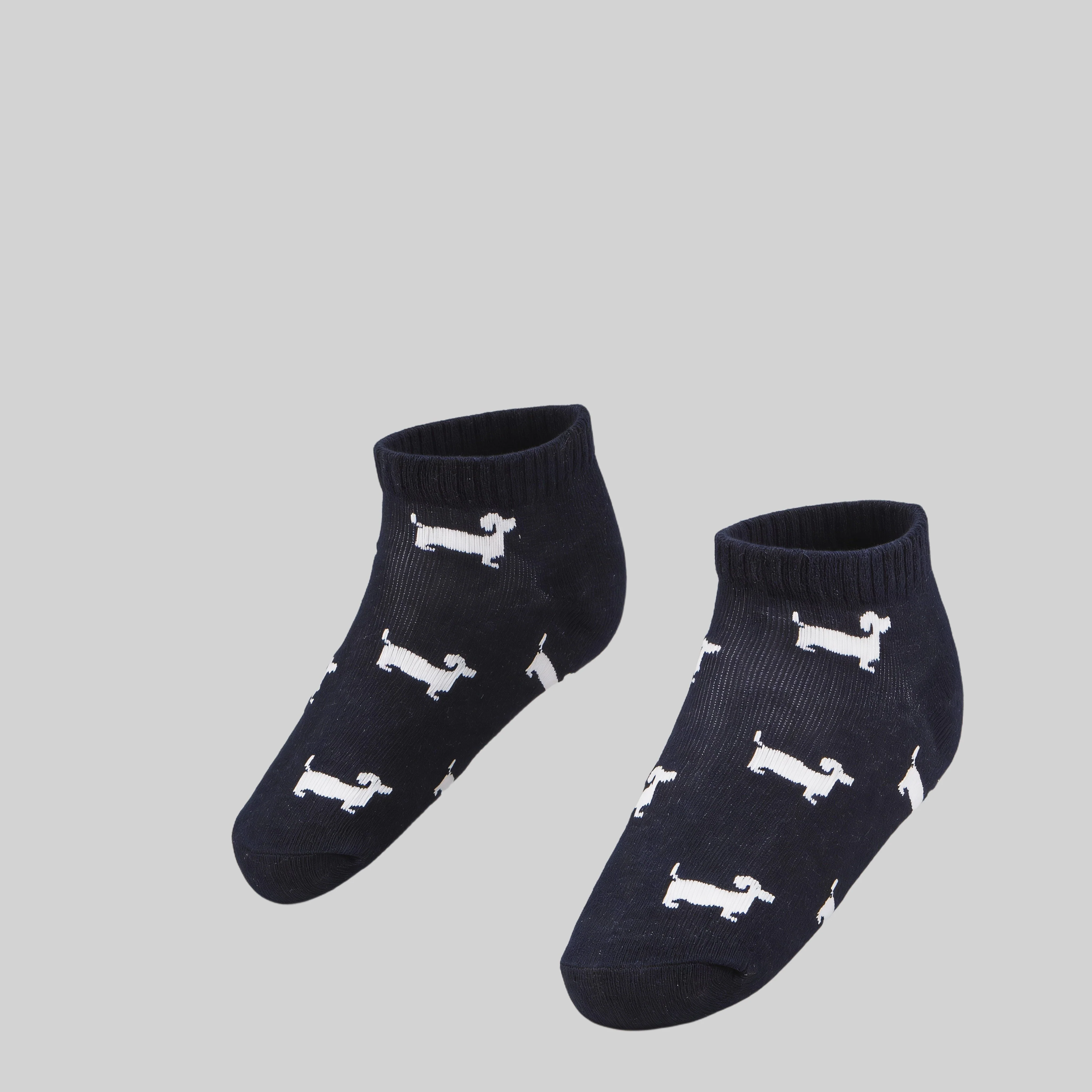 Girls Cotton Ankle Length Socks - Pack of 2 - Image 3