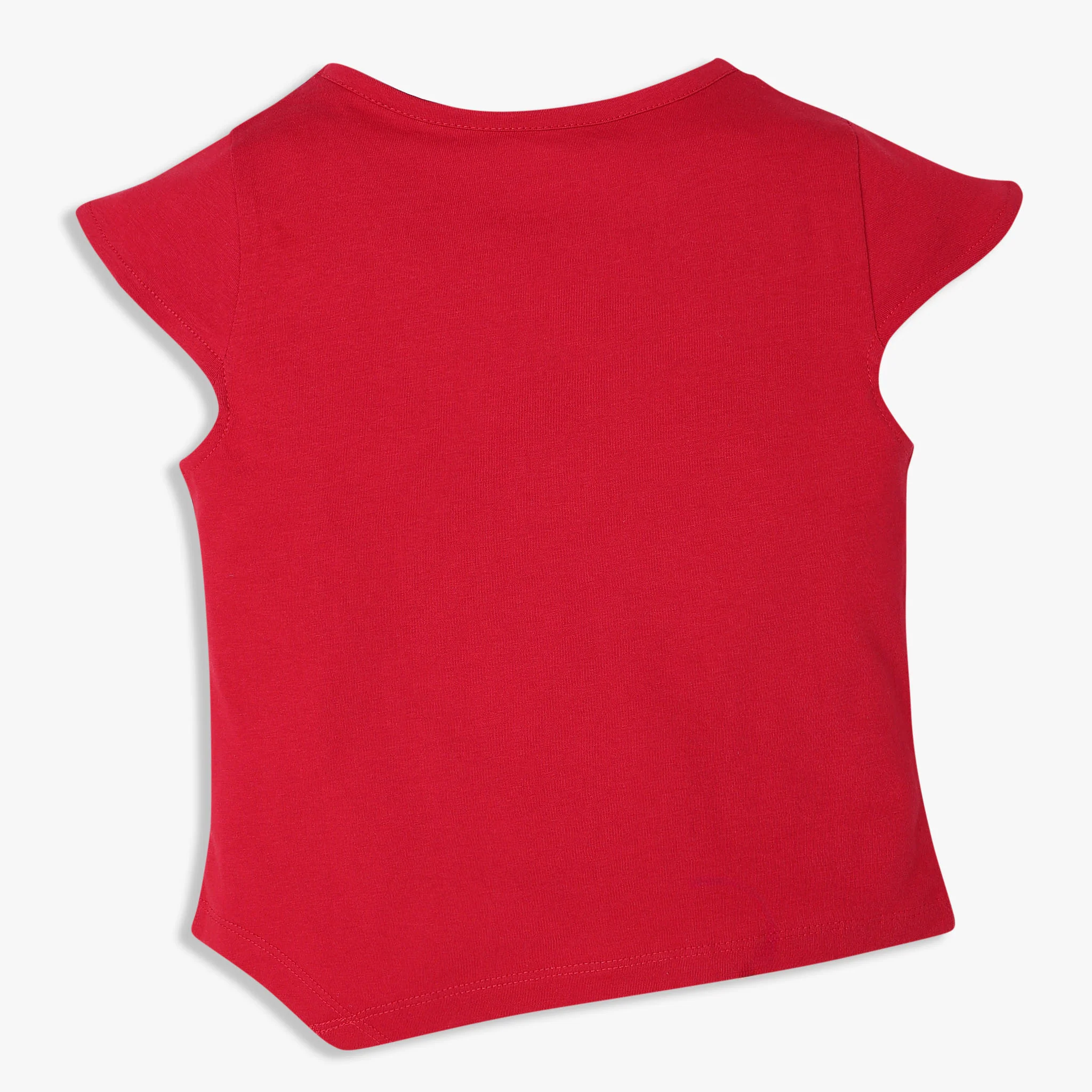 Girls Cotton Crew Neck Graphitee - Image 2