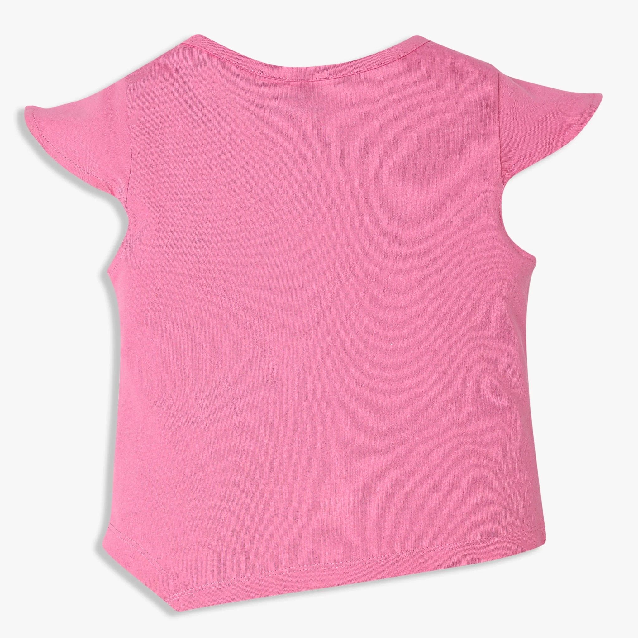 Girls Cotton Crew Neck Graphitee - Image 2