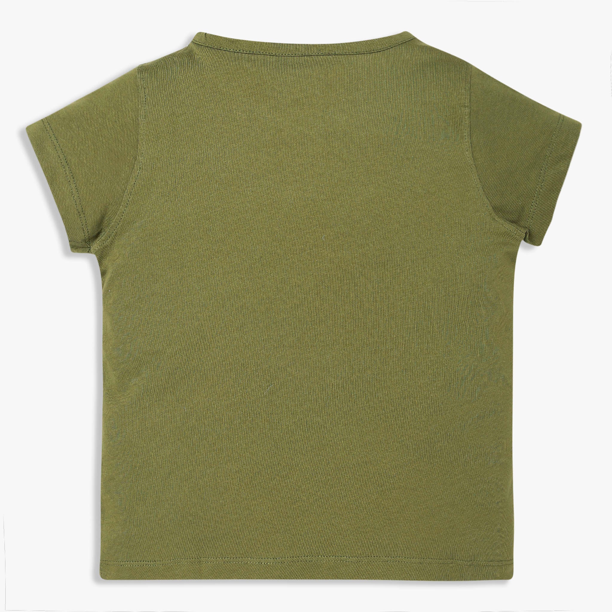 Girls Cotton Crew Neck Graphitee - Image 2