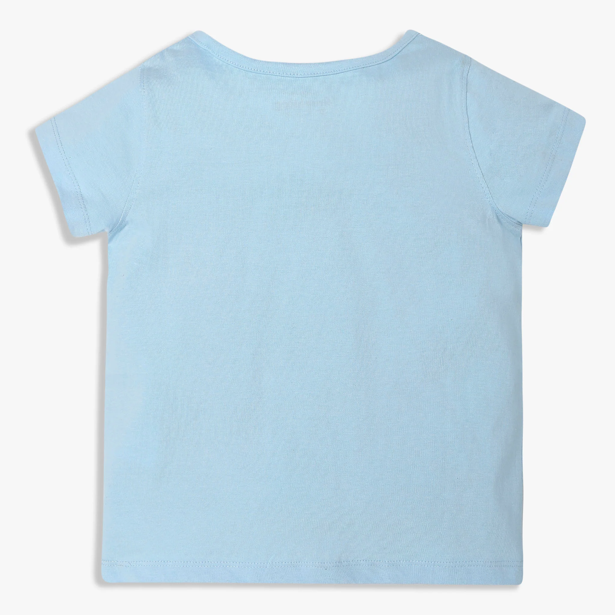 Girls Cotton Crew Neck Graphitee - Image 2
