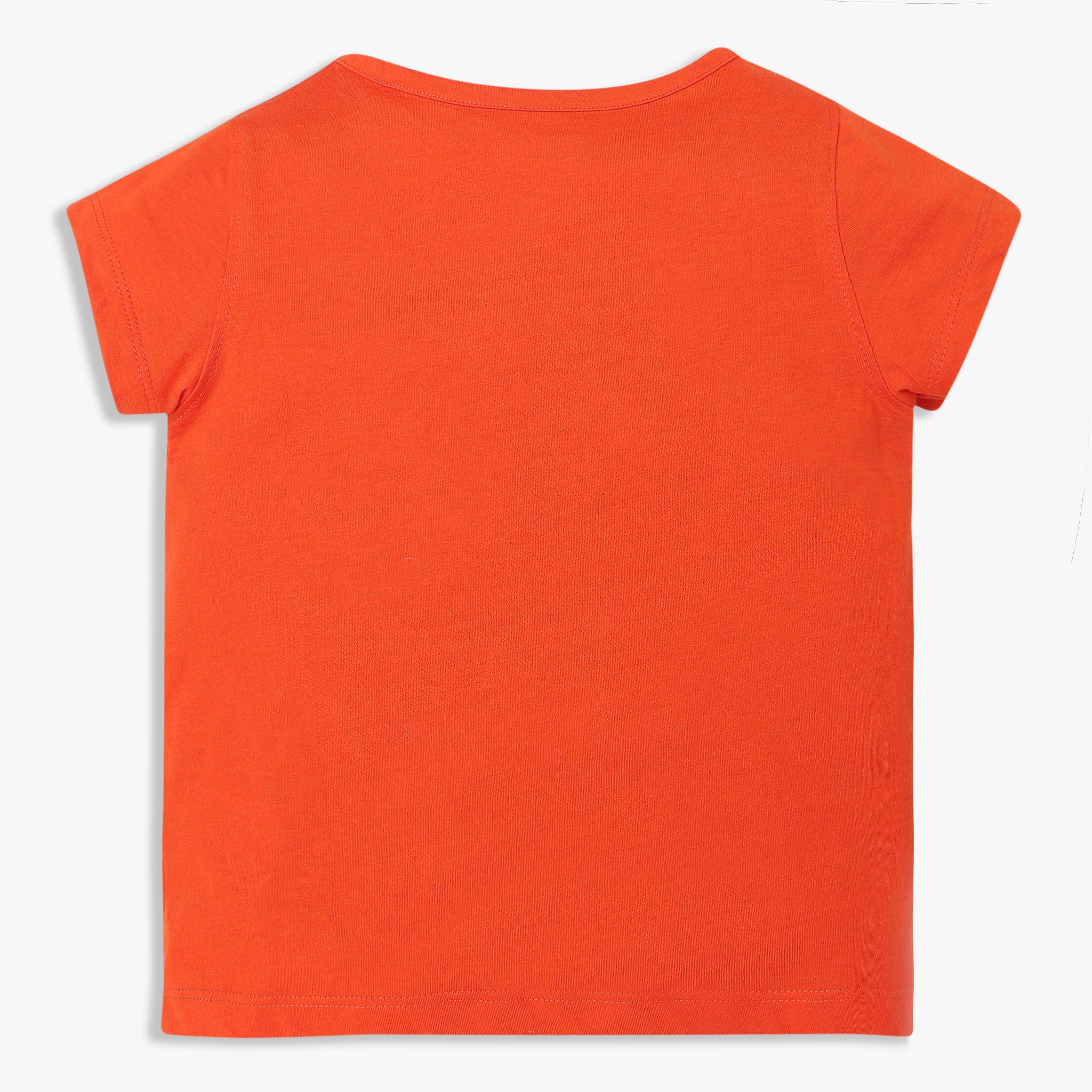 Girls Cotton Crew Neck Graphitee - Image 2
