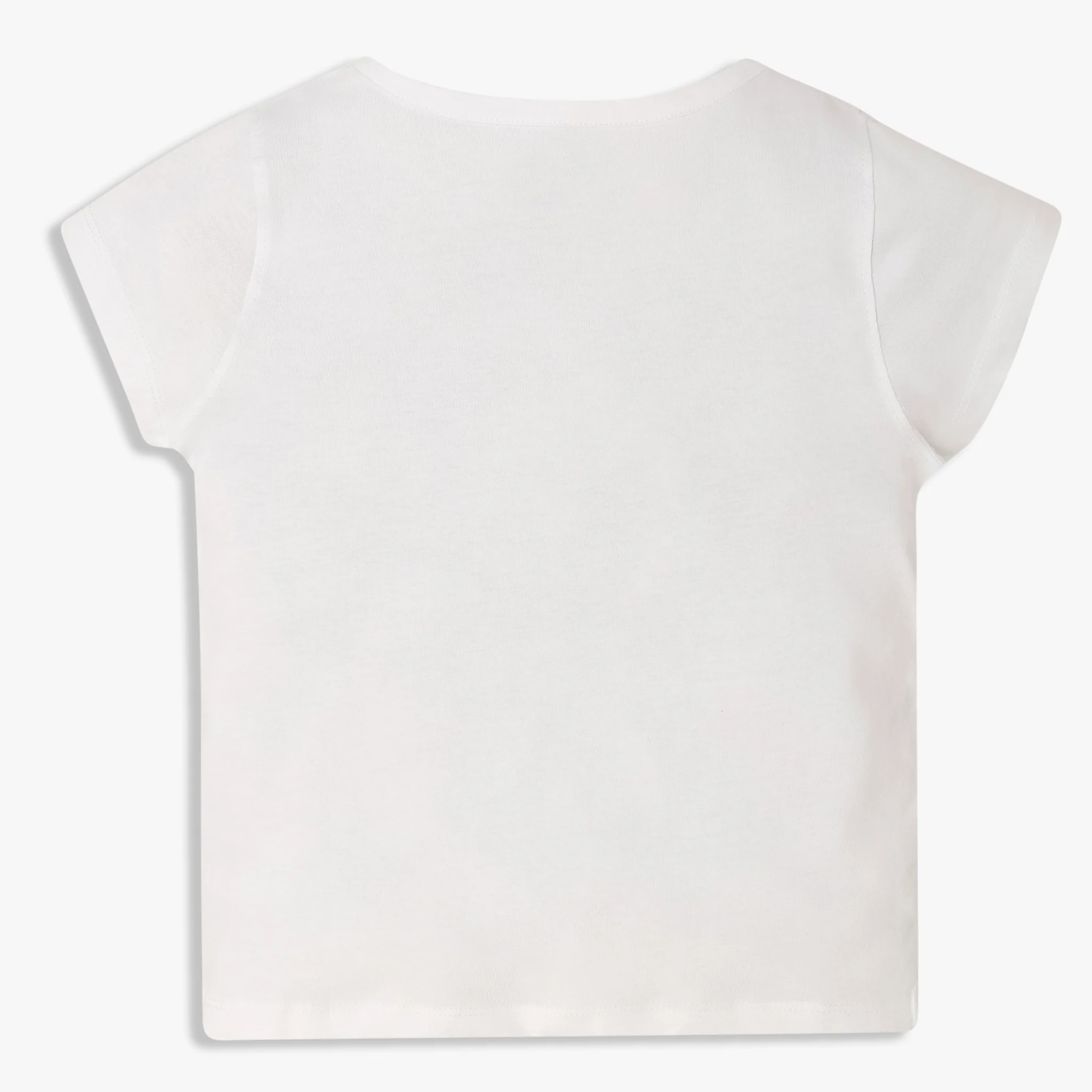 Girls Cotton Crew Neck Graphitee - Image 2