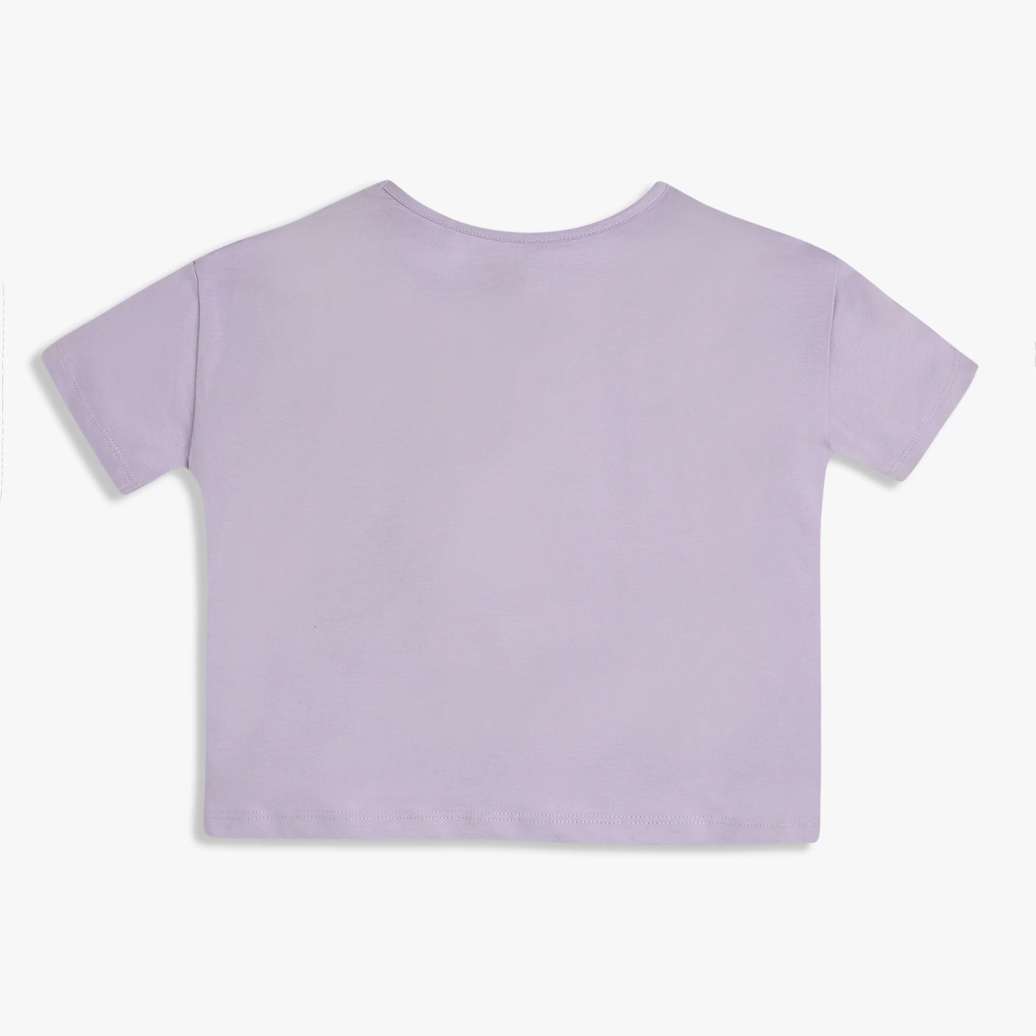 Girls Cotton Crew Neck Graphitee - Image 2