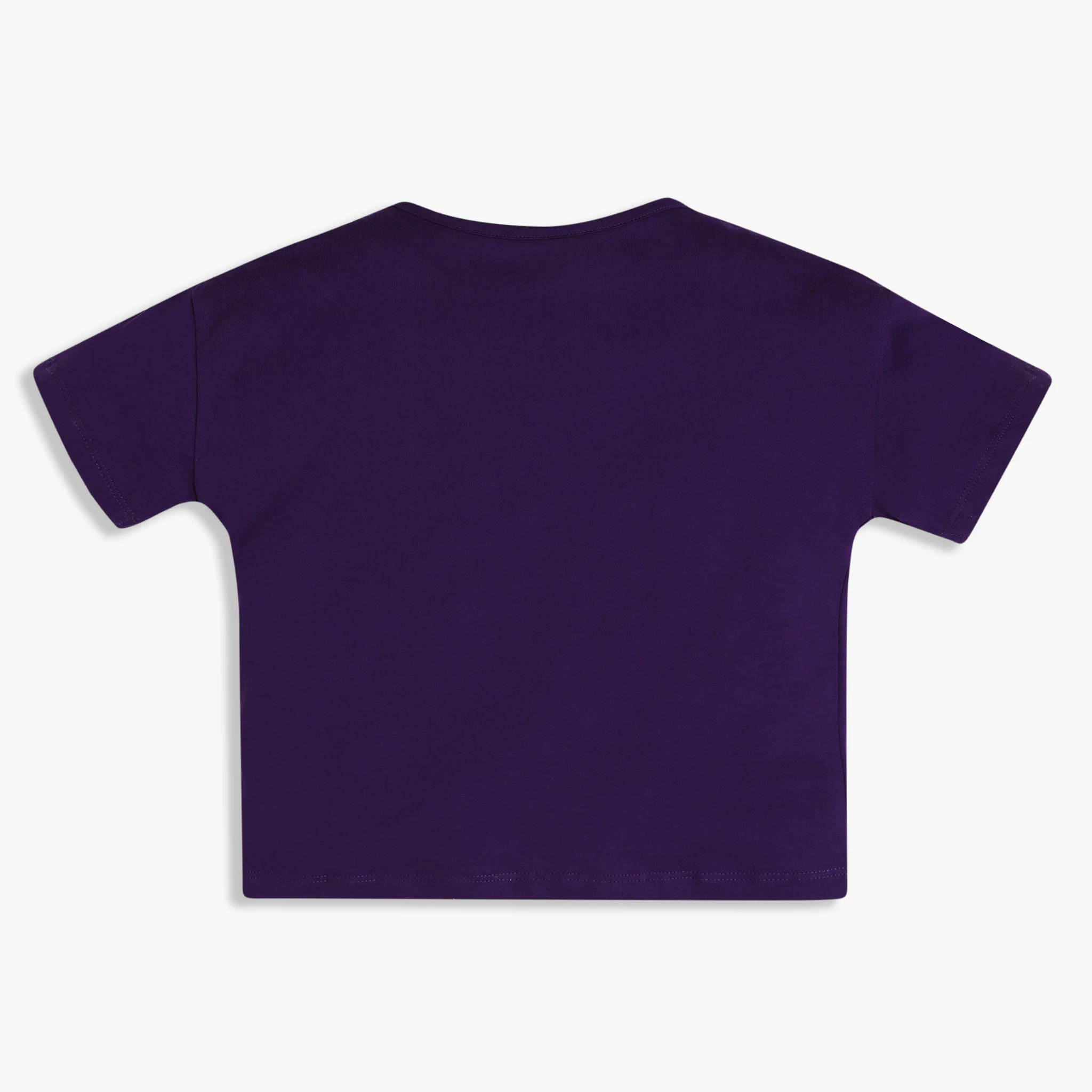 Girls Cotton Crew Neck Graphitee - Image 2