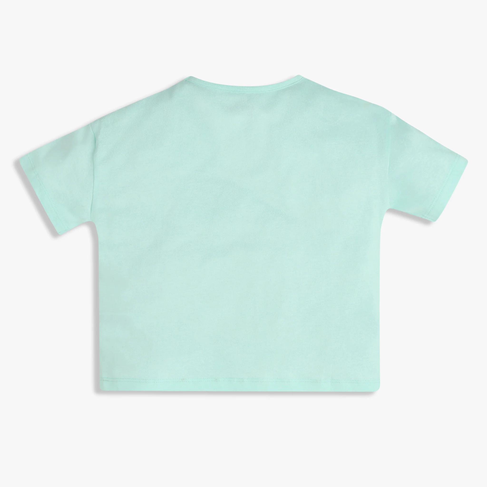 Girls Cotton Crew Neck Graphitee - Image 2