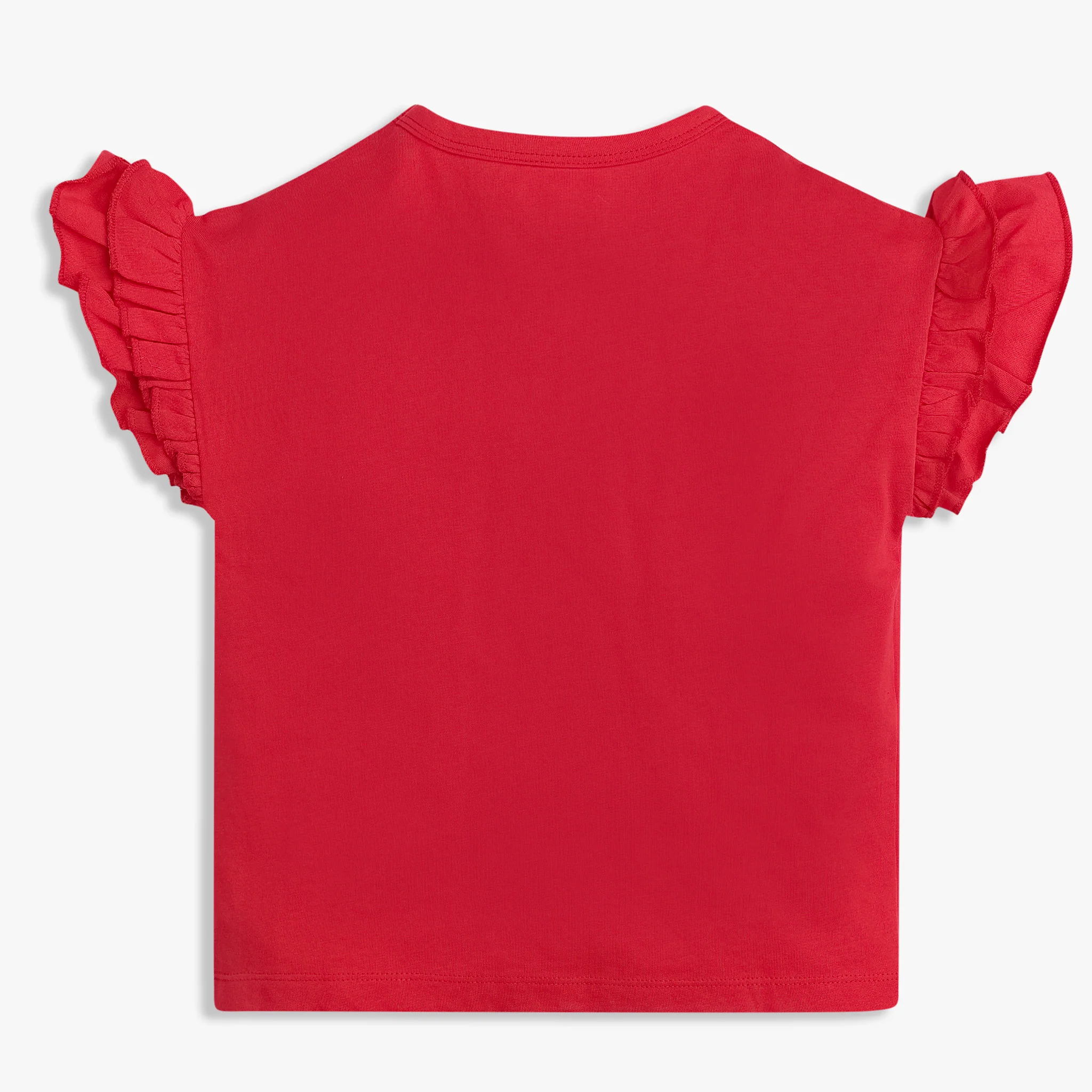 Girls Cotton Embellished Weekend T-Shirt - Image 2