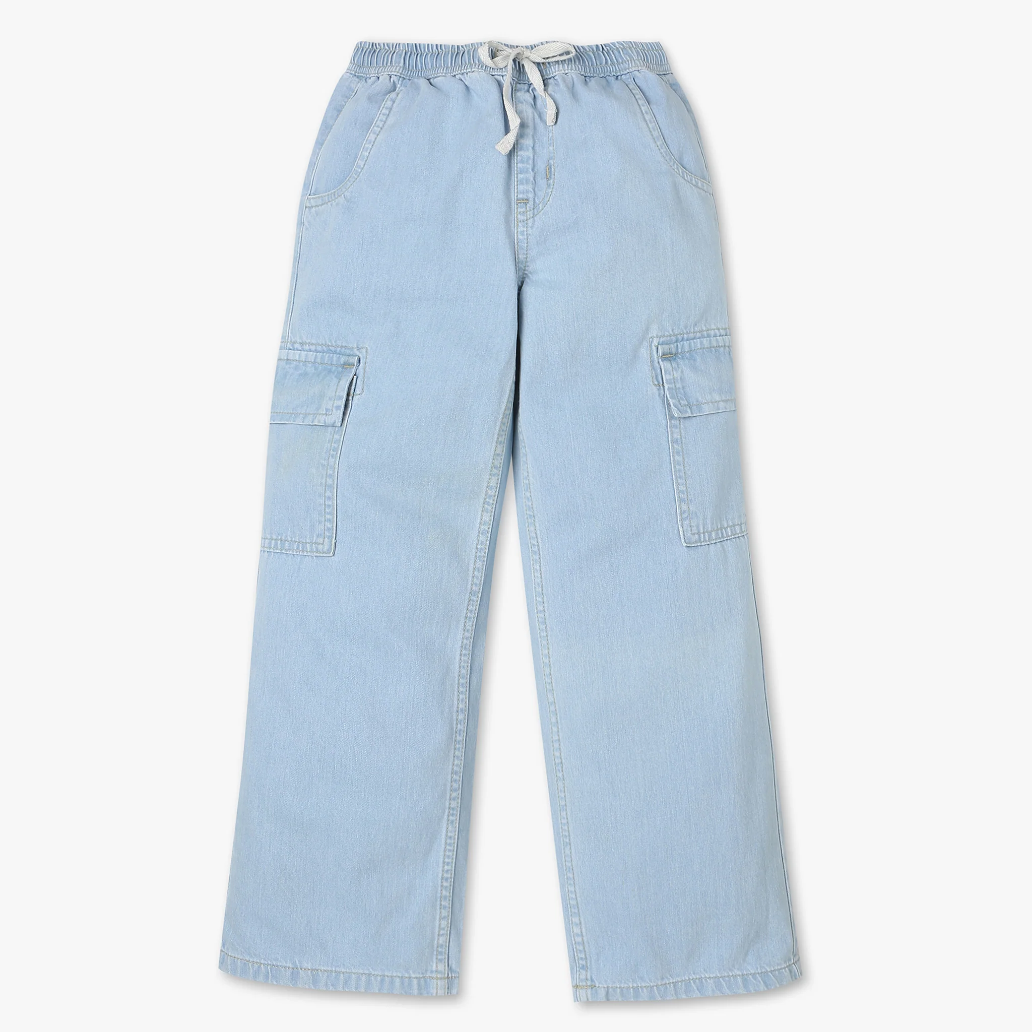 Girls Cargo Straight Fit Pant