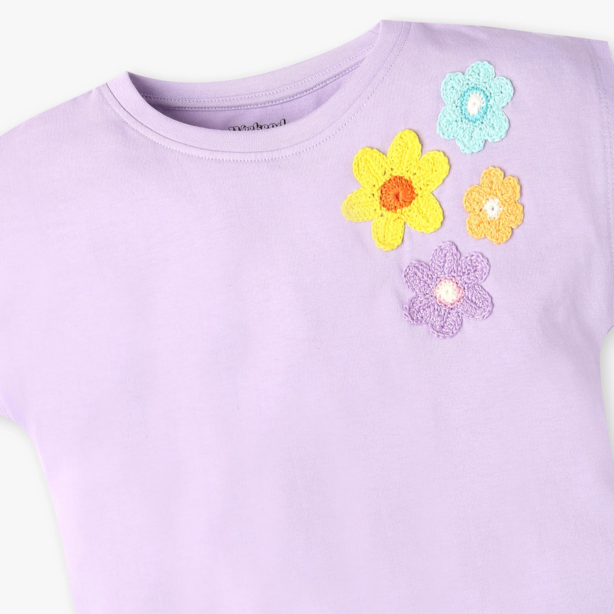 Girls Cotton Dolman Sleeve T-Shirt - Image 3