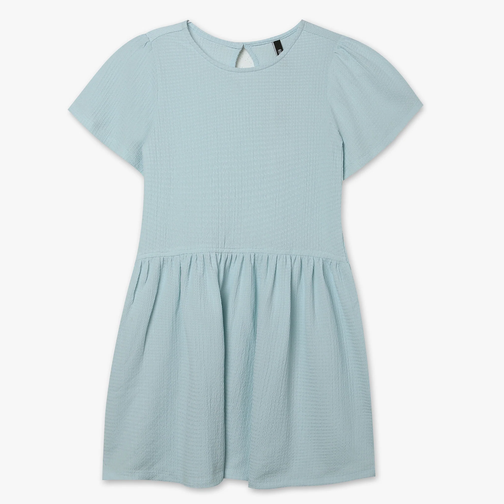 Girls Cotton Knee Length Frock