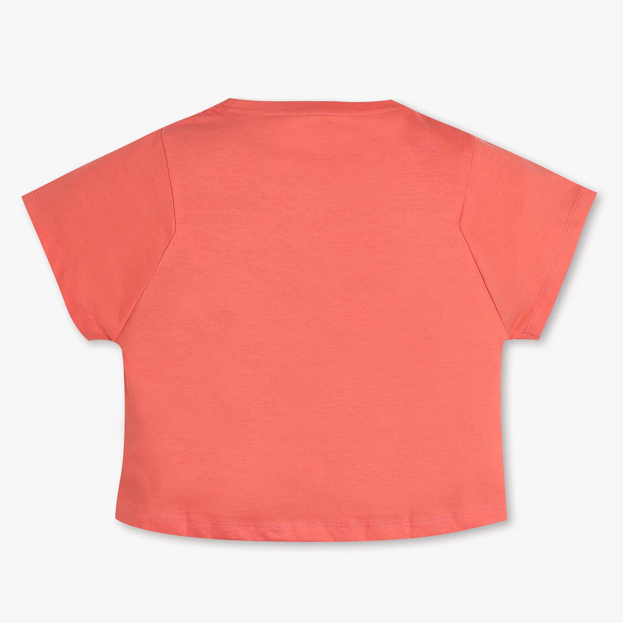 Girls Cotton Boxy Fit T-Shirt - Image 5