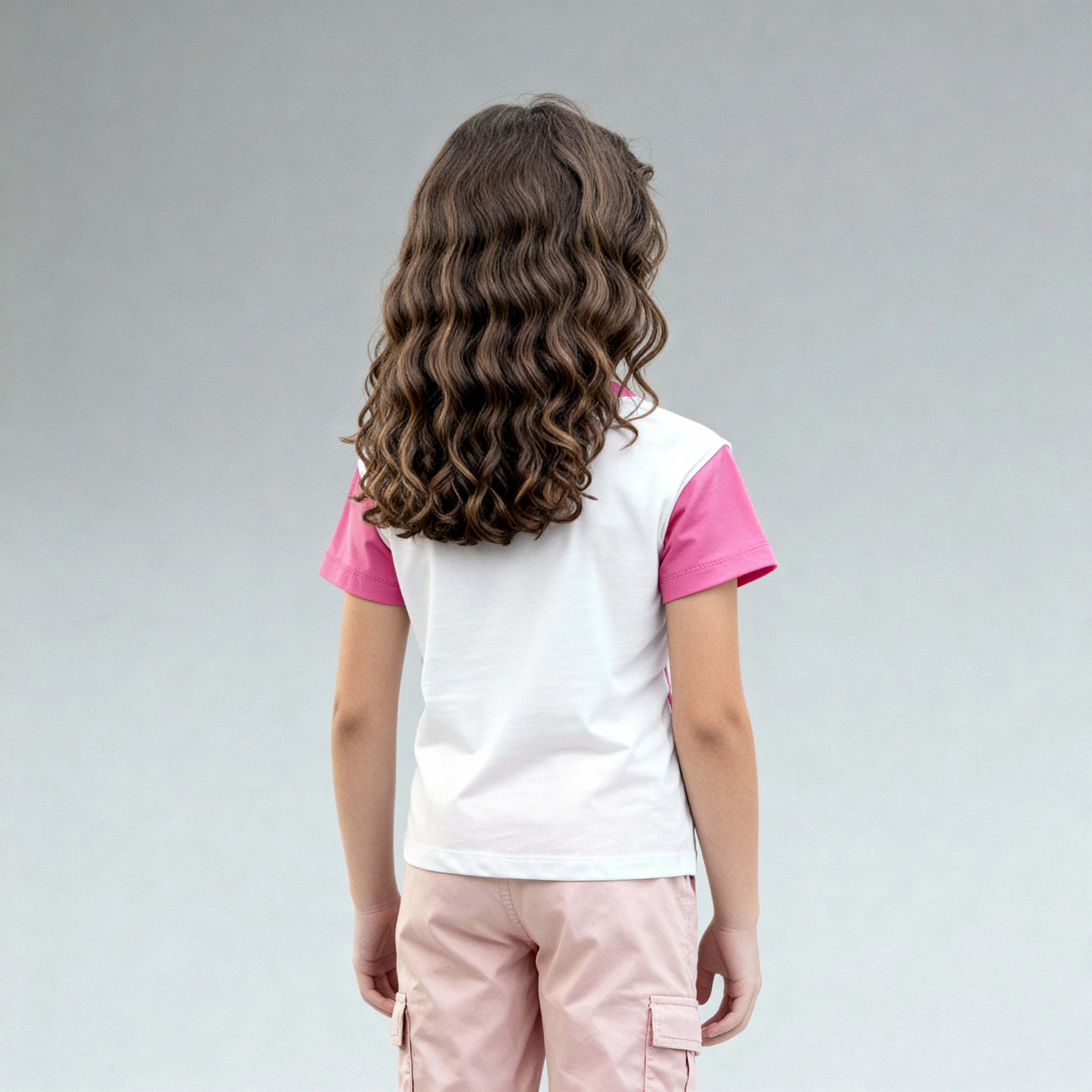 Girls Cotton Graphic Weekend T-Shirt - Image 3