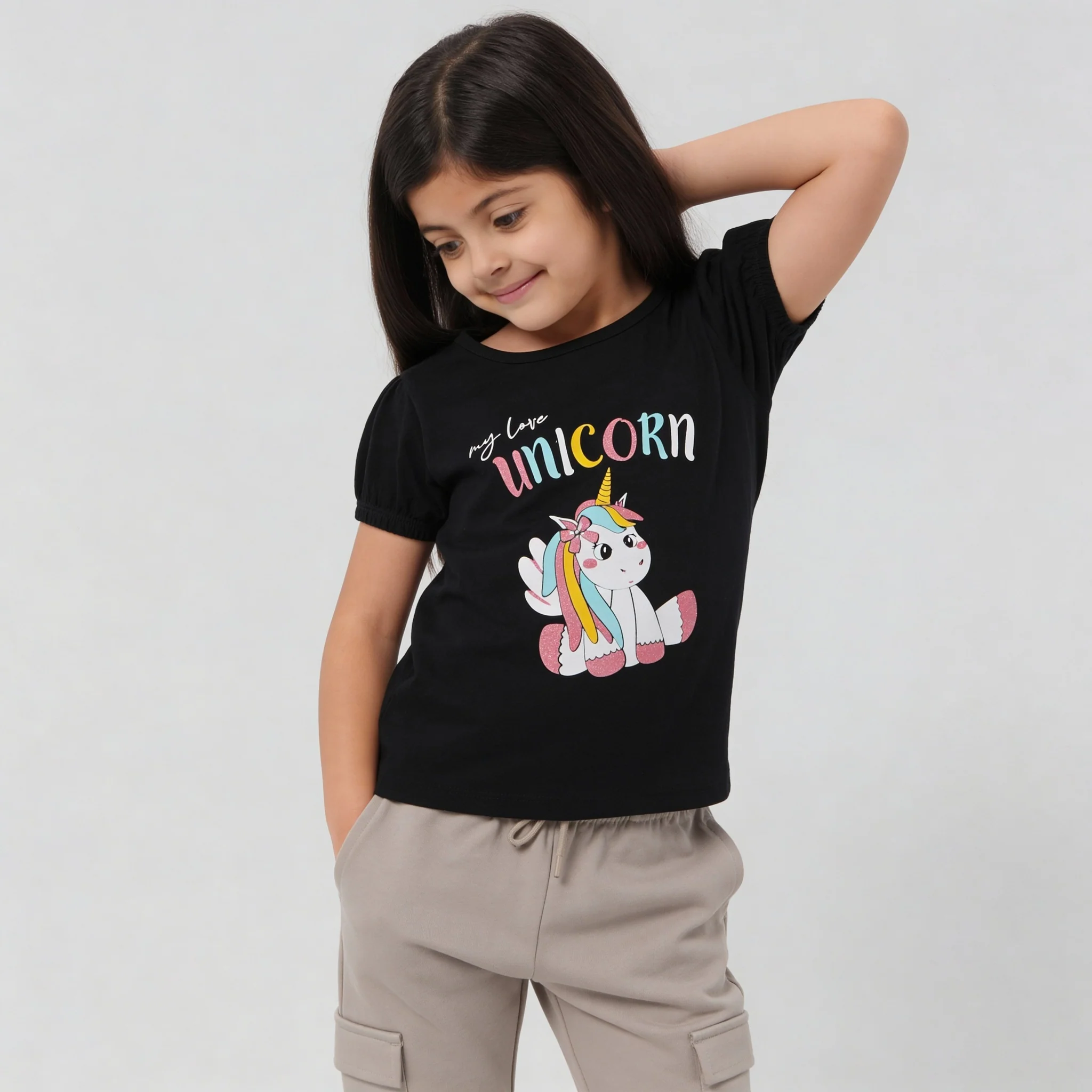 Girls Cotton Graphitee - Image 2