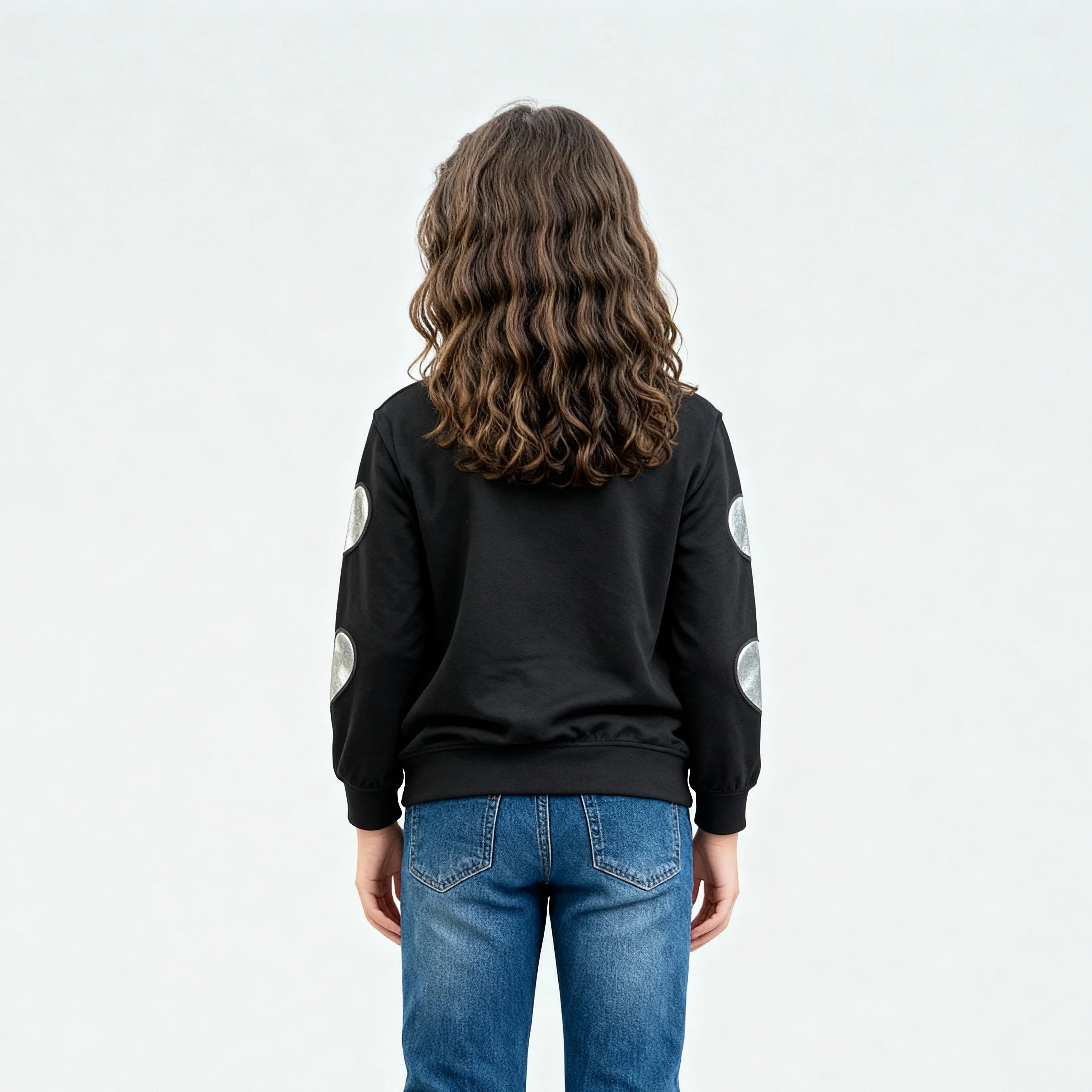 Girls Cotton Pop Sweats Tee - Image 3