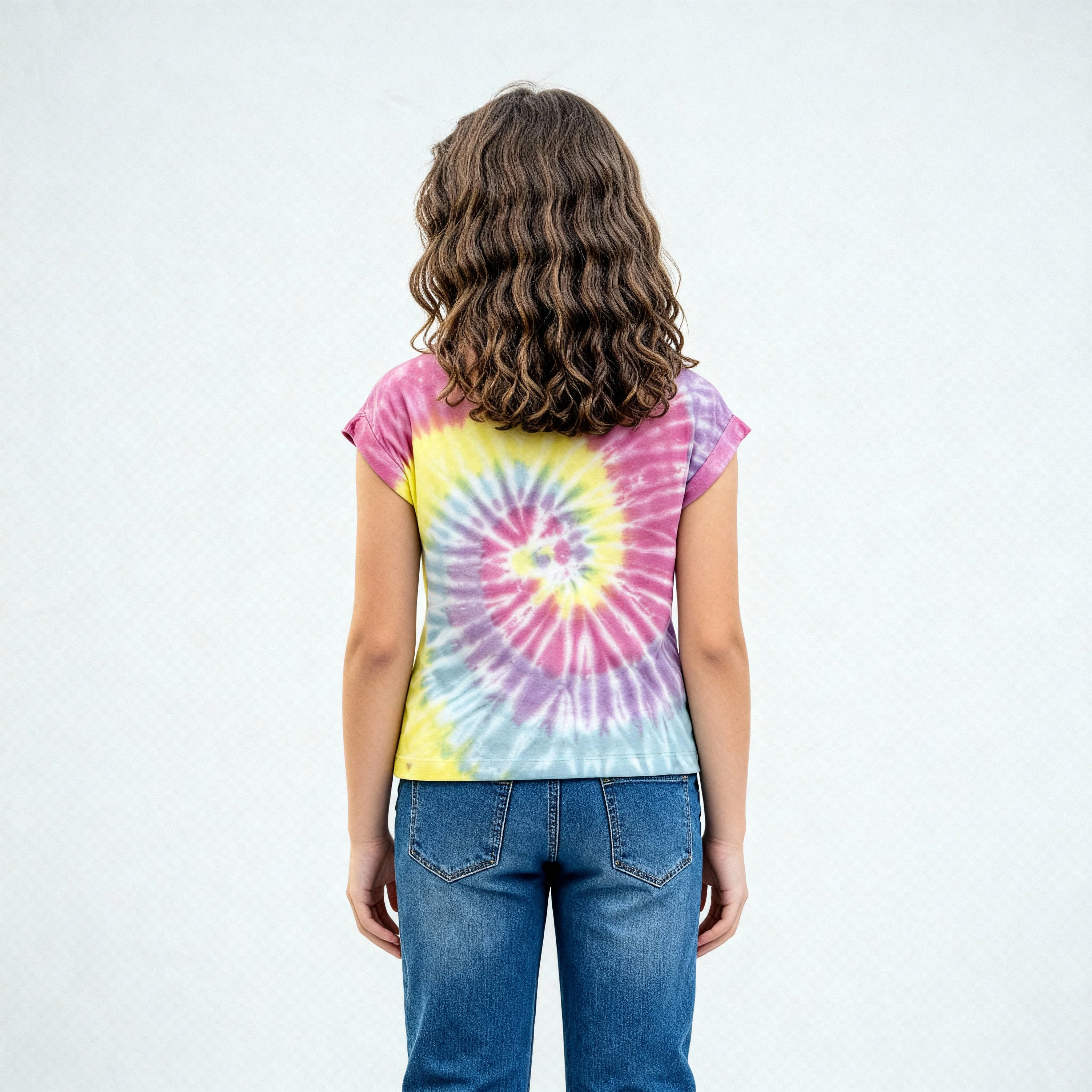 Girls Cotton Printed Skiddle T-Shirt - Image 3