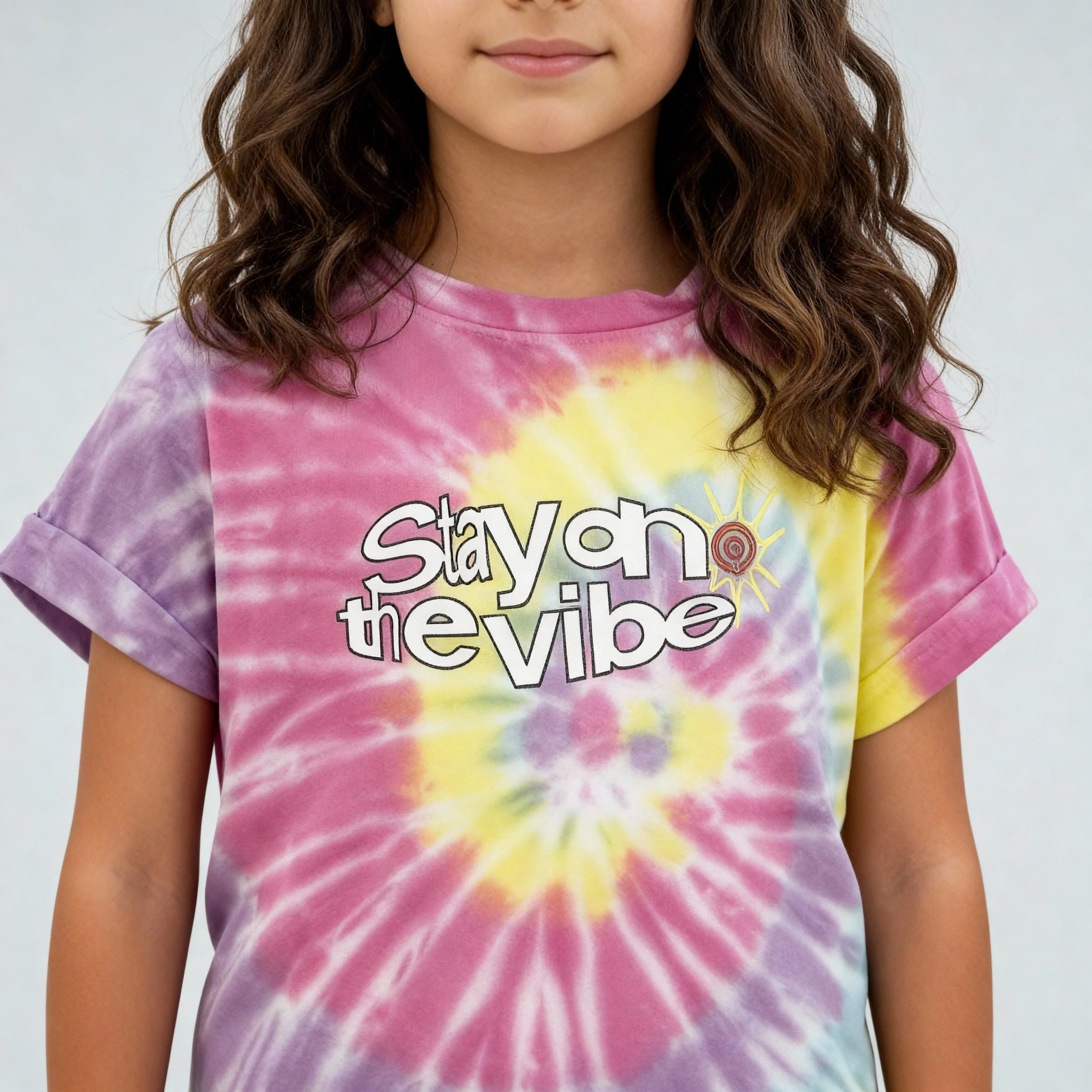 Girls Cotton Printed Skiddle T-Shirt - Image 4