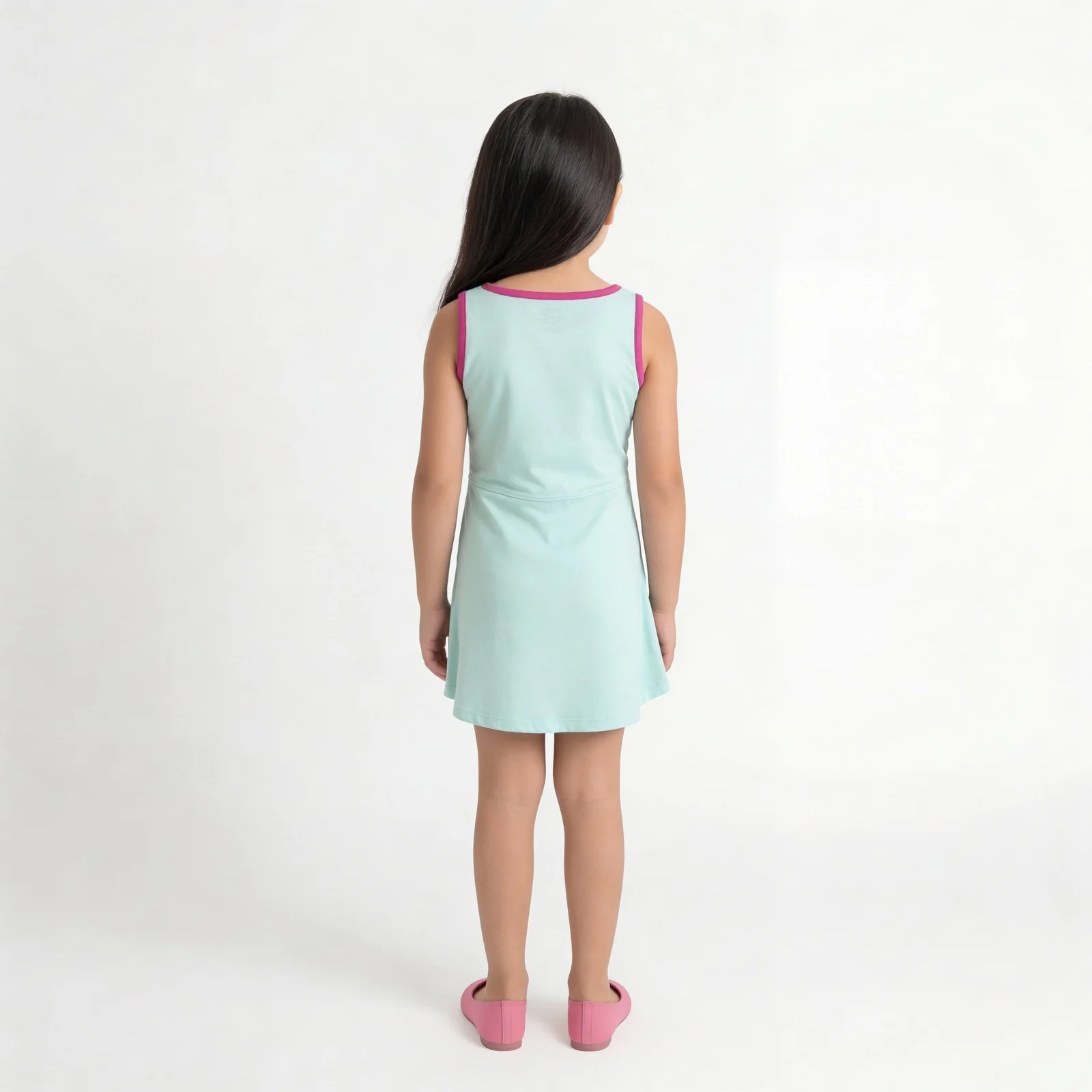 Girls Cotton Printed Weekend Dress - Image 3