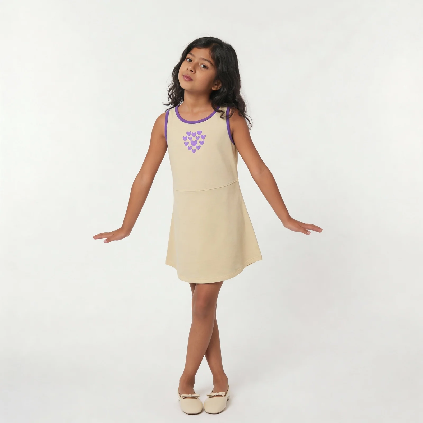 Girls Cotton Printed Weekend Dress - Image 2