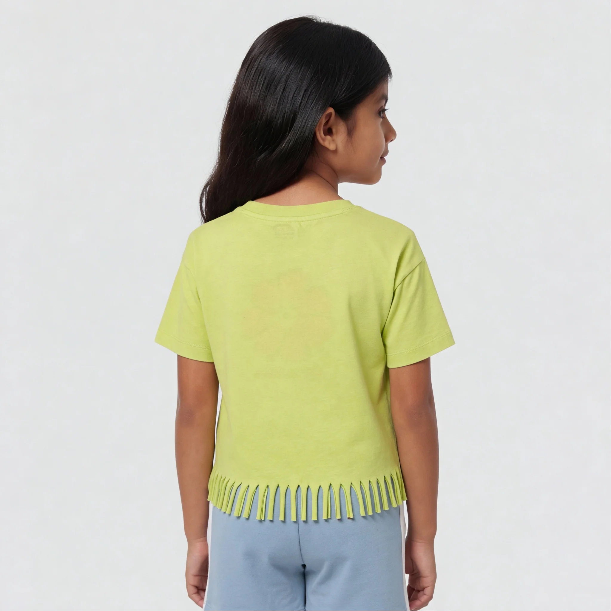 Girls Cotton Printed Weekend T-Shirt - Image 3