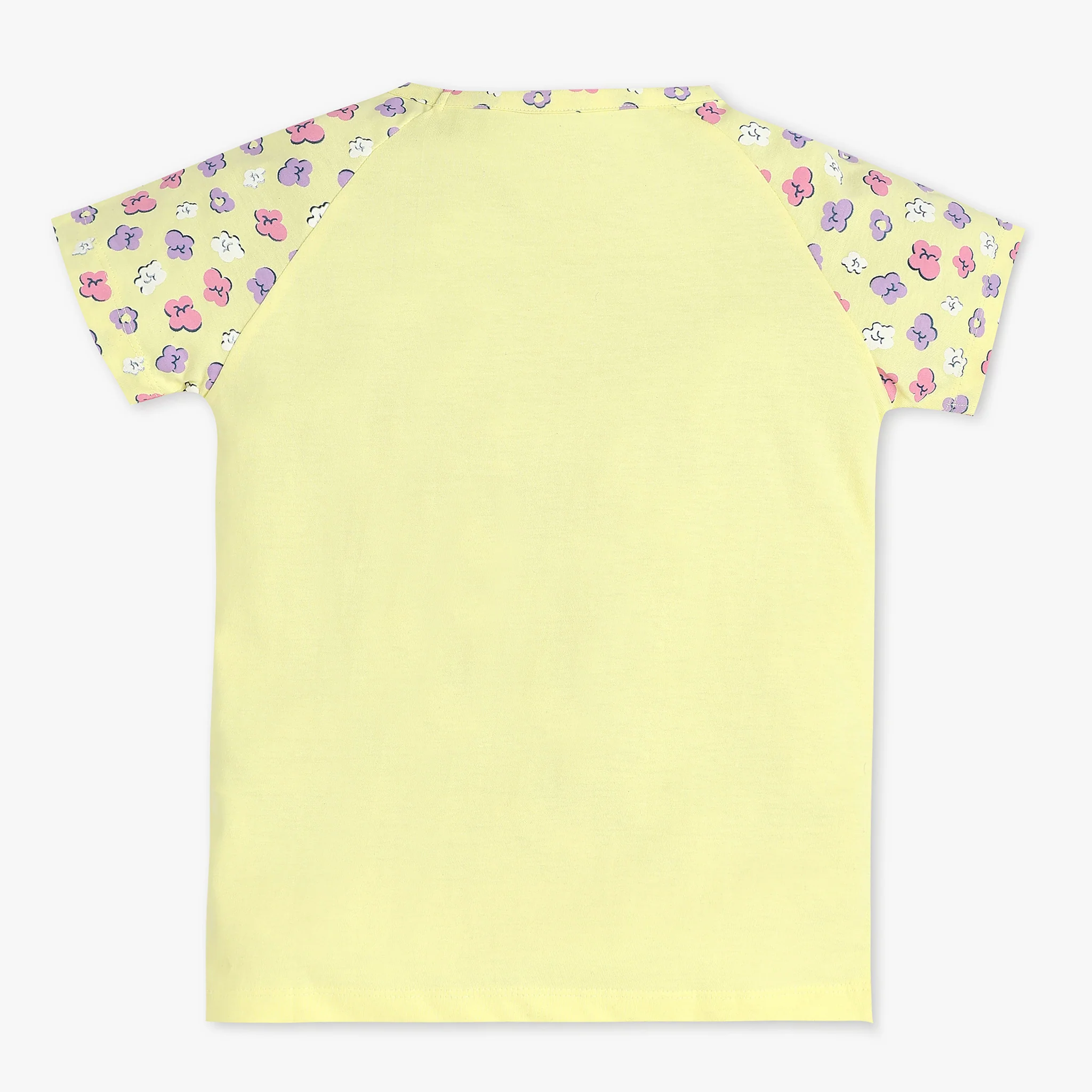 Girls Printed Cotton Sleepwear Set - Image 3