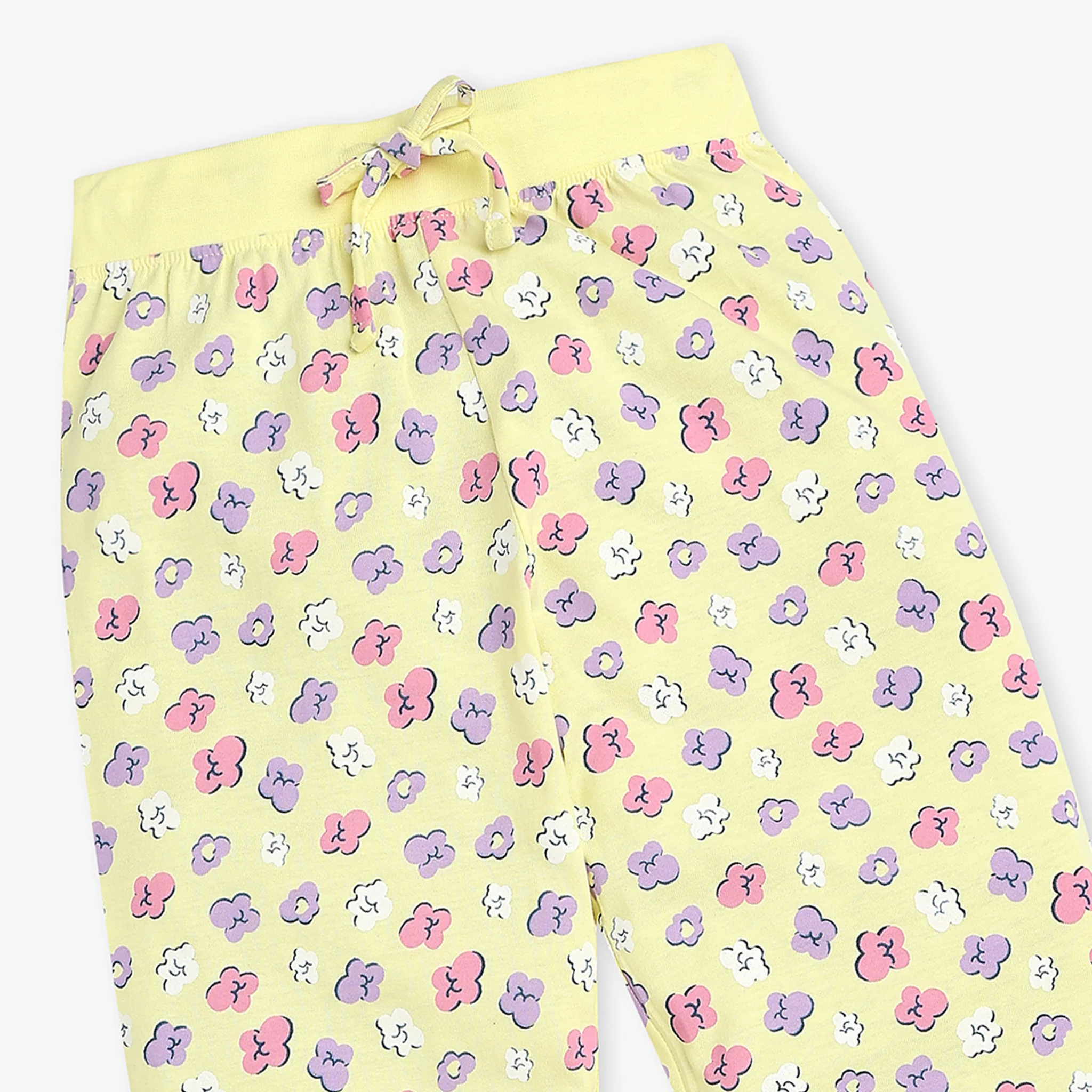 Girls Printed Cotton Sleepwear Set - Image 7