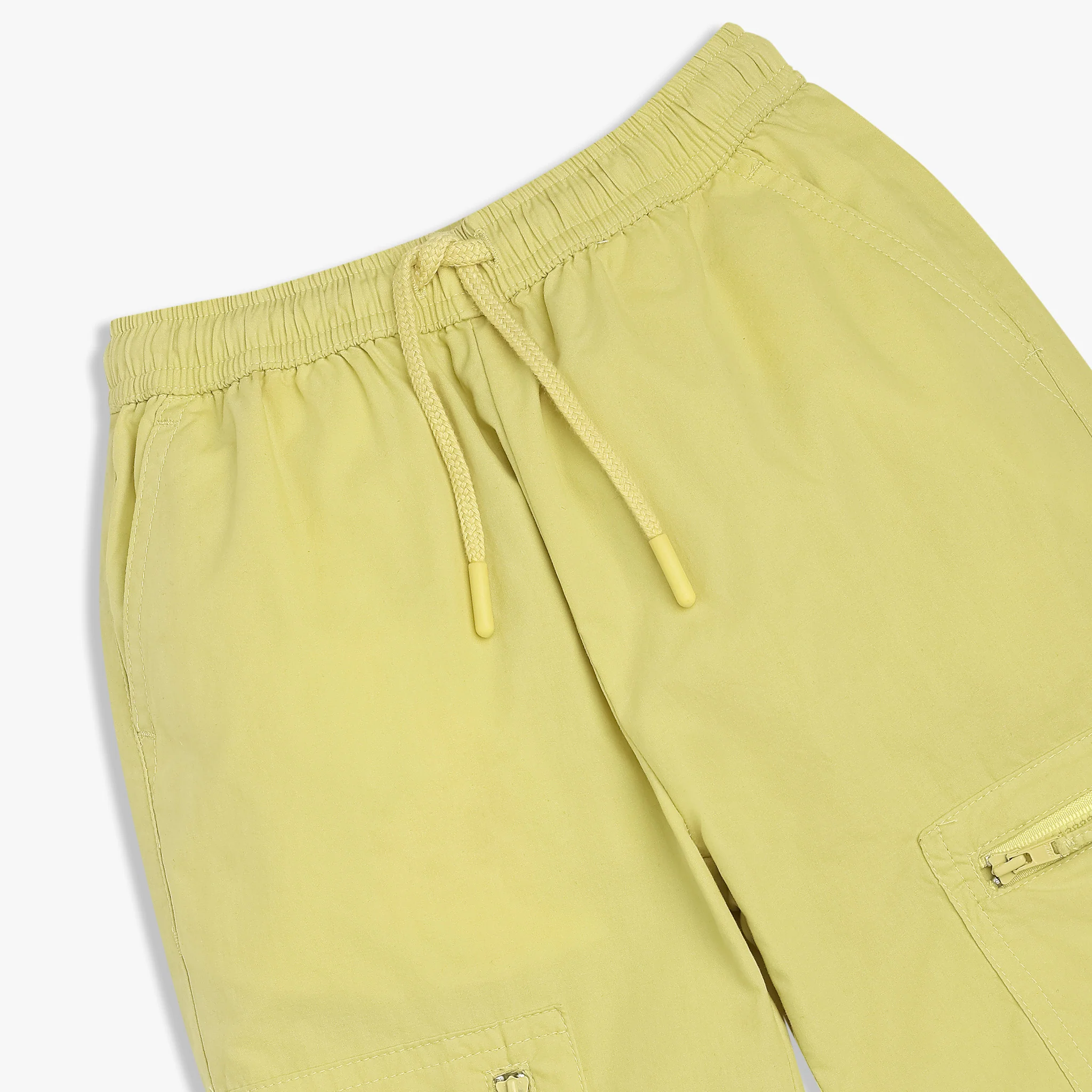 Girls Cotton Solid Joggers - Image 3