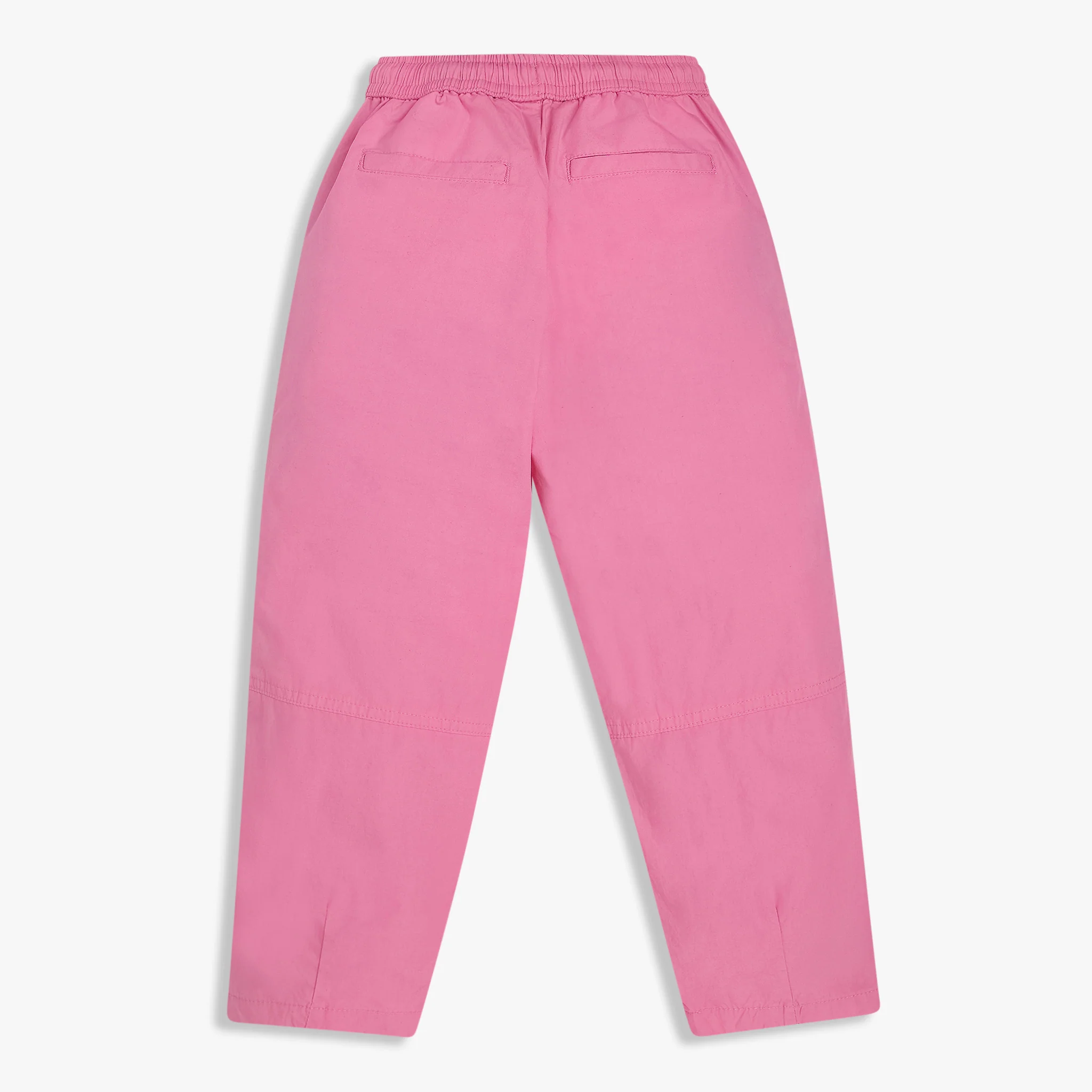 Girls Cotton Solid Joggers - Image 5