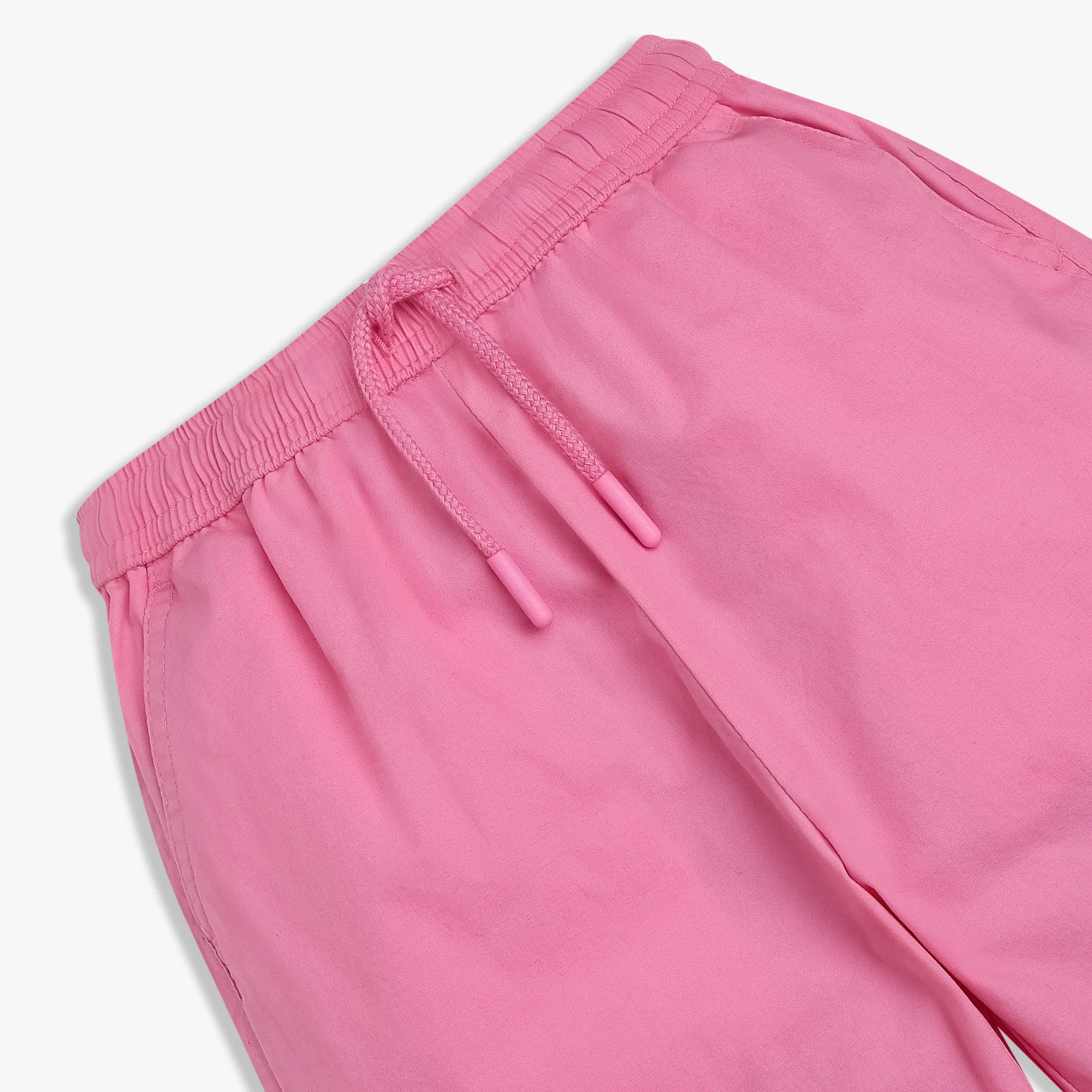 Girls Cotton Solid Joggers - Image 6