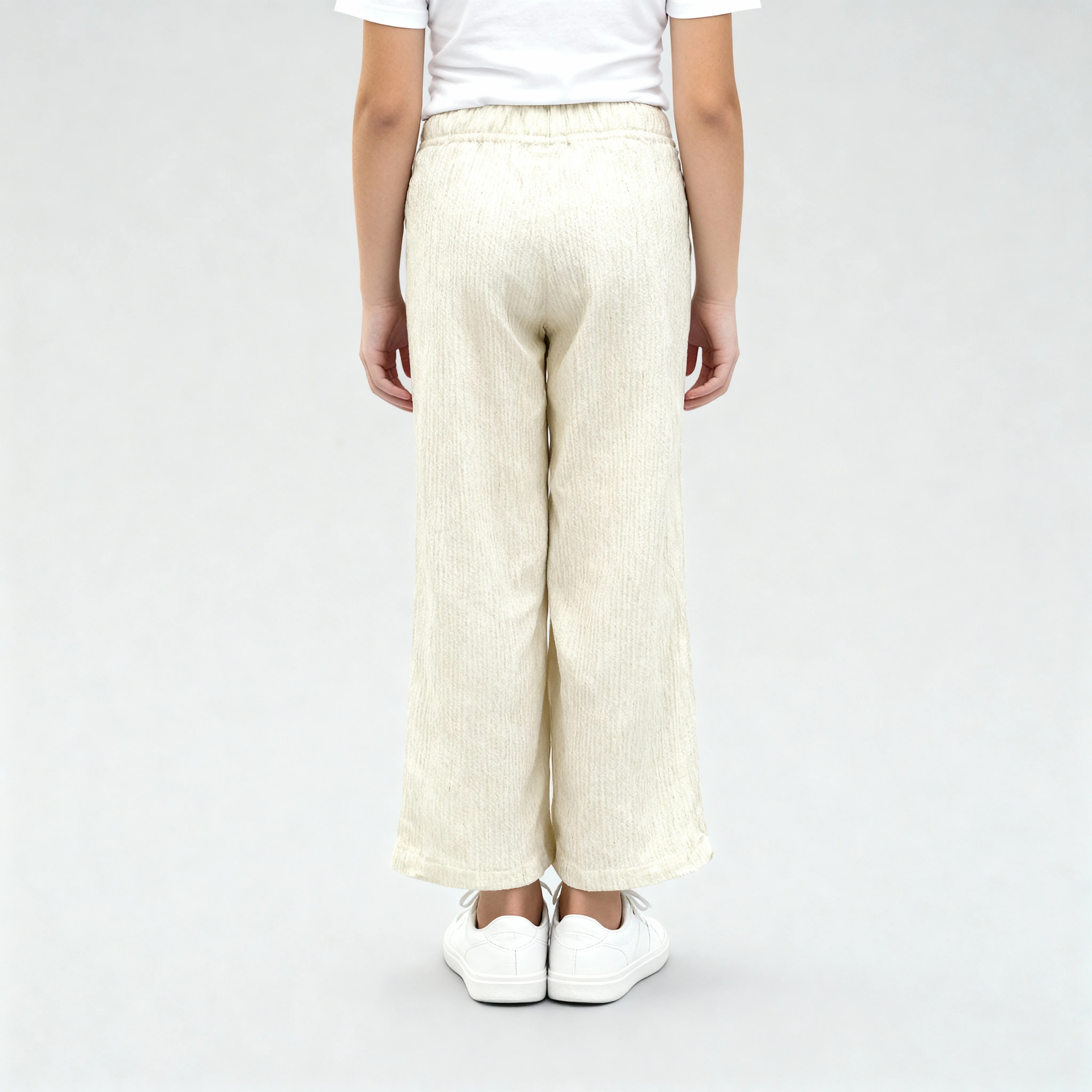 Girls Cotton Solid Palazzos - Image 8