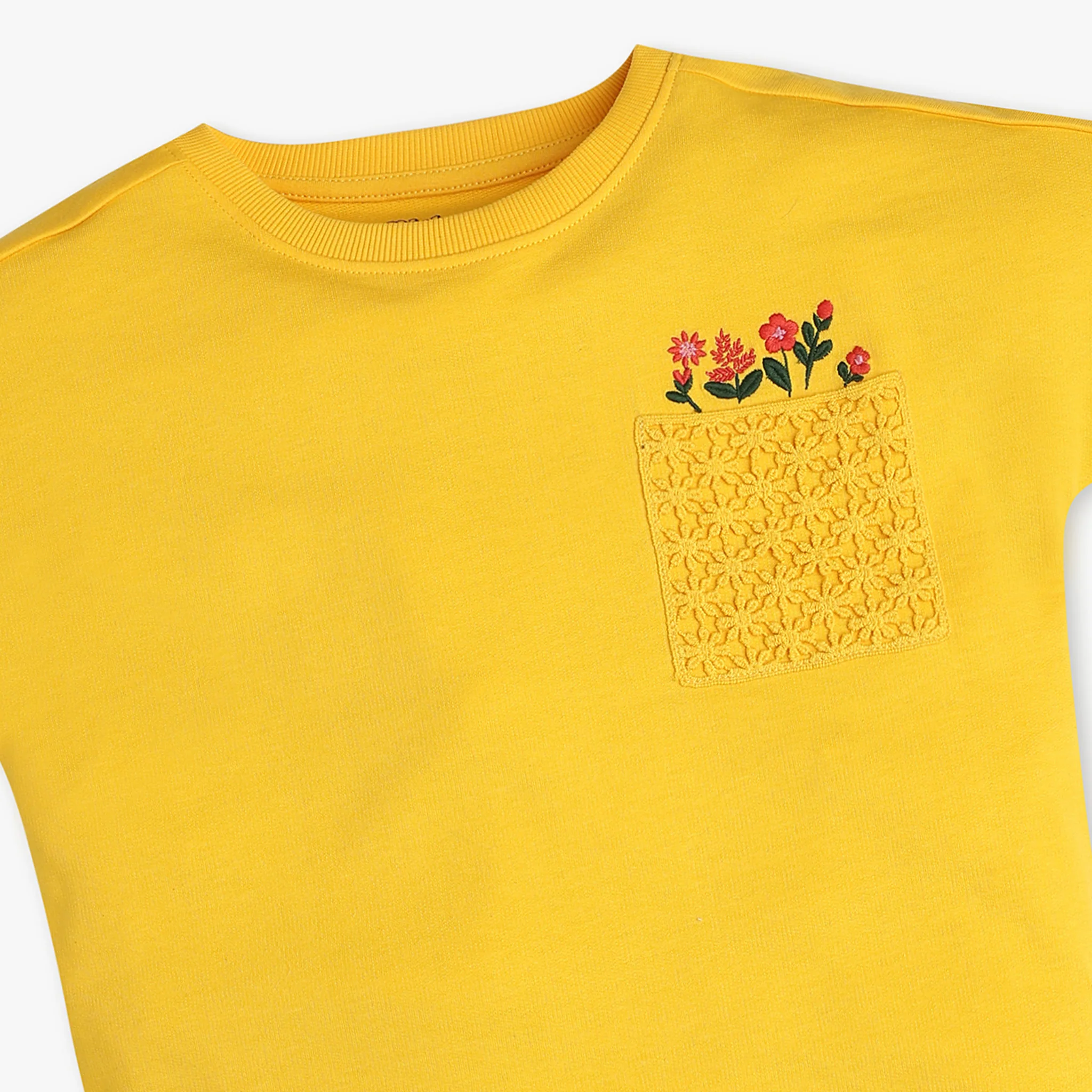 Girls Cotton Boxy Fit T-Shirt - Image 3
