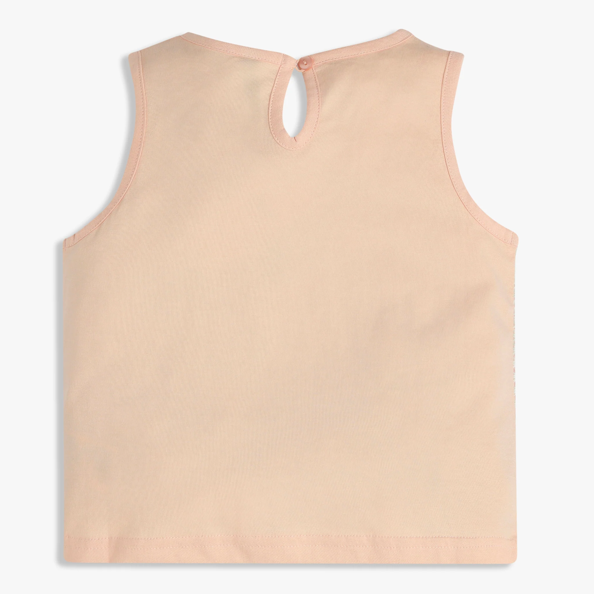 Girls Cotton Textured Top - Image 2