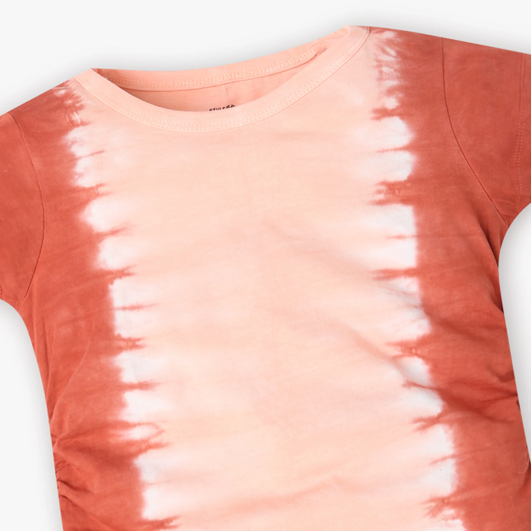 Girls Cotton Tie-Dye Skiddle T-Shirt - Image 3