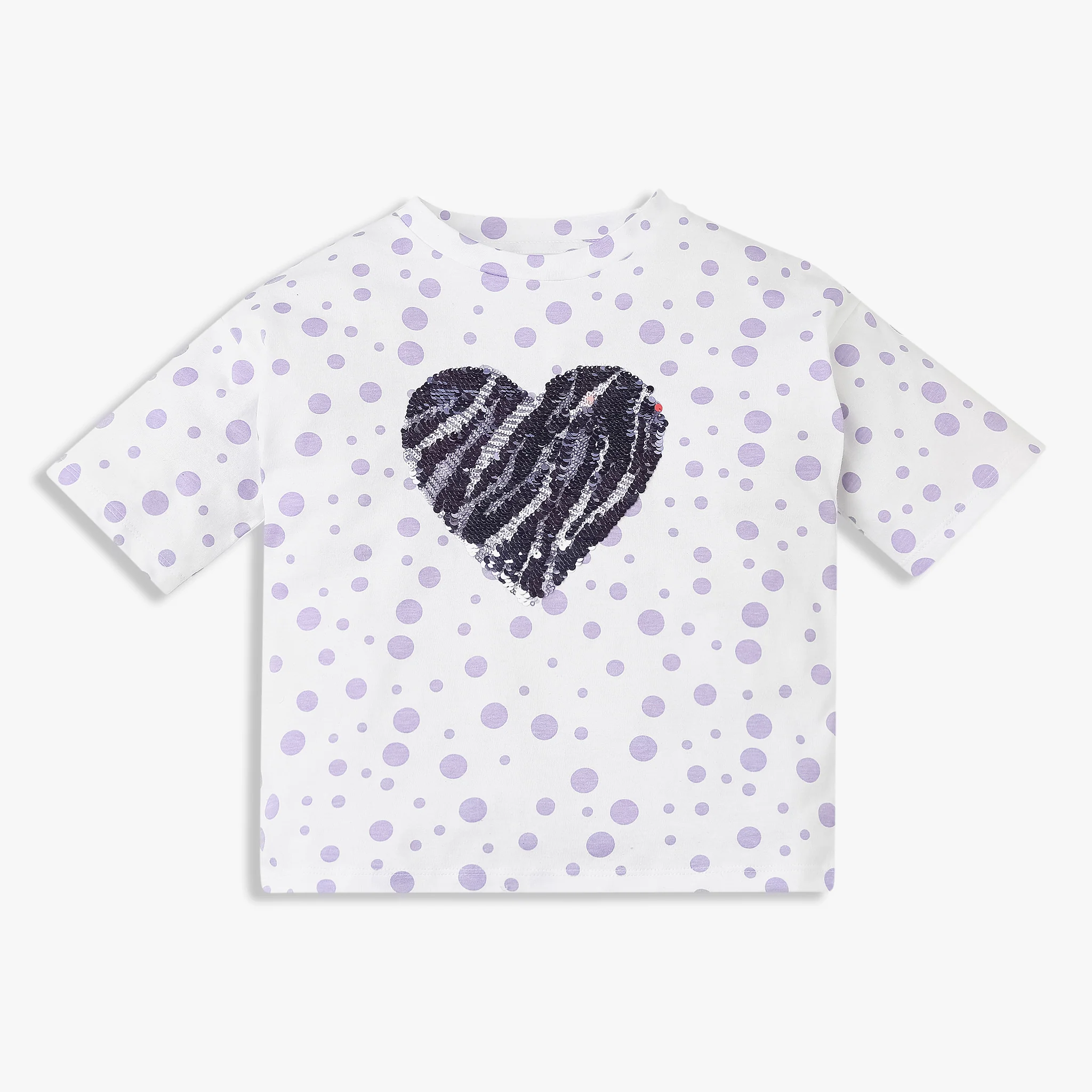 Girls Cotton Tie - Dye Weekend T-Shirt