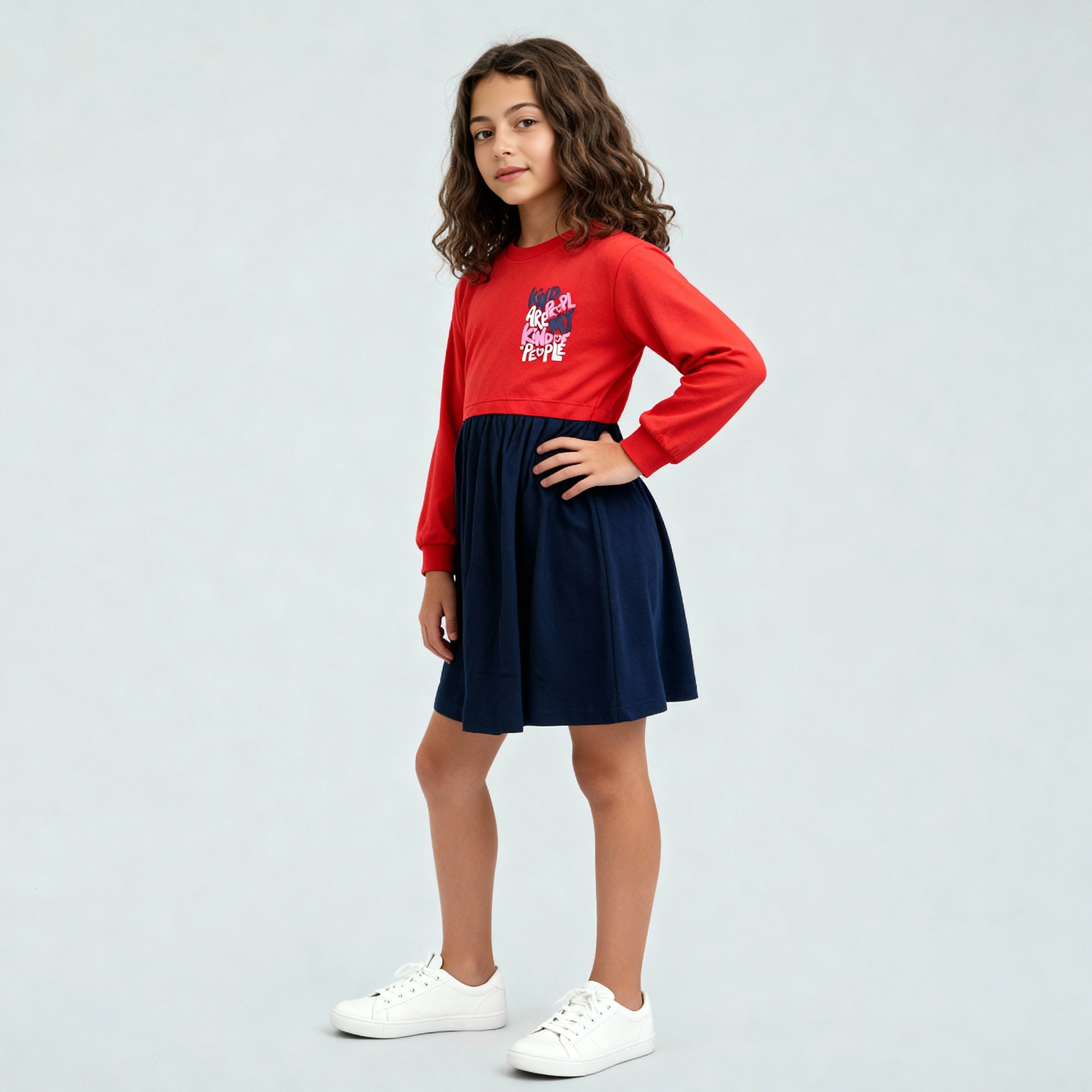 Girls Cotton Weekend Dress - Image 10