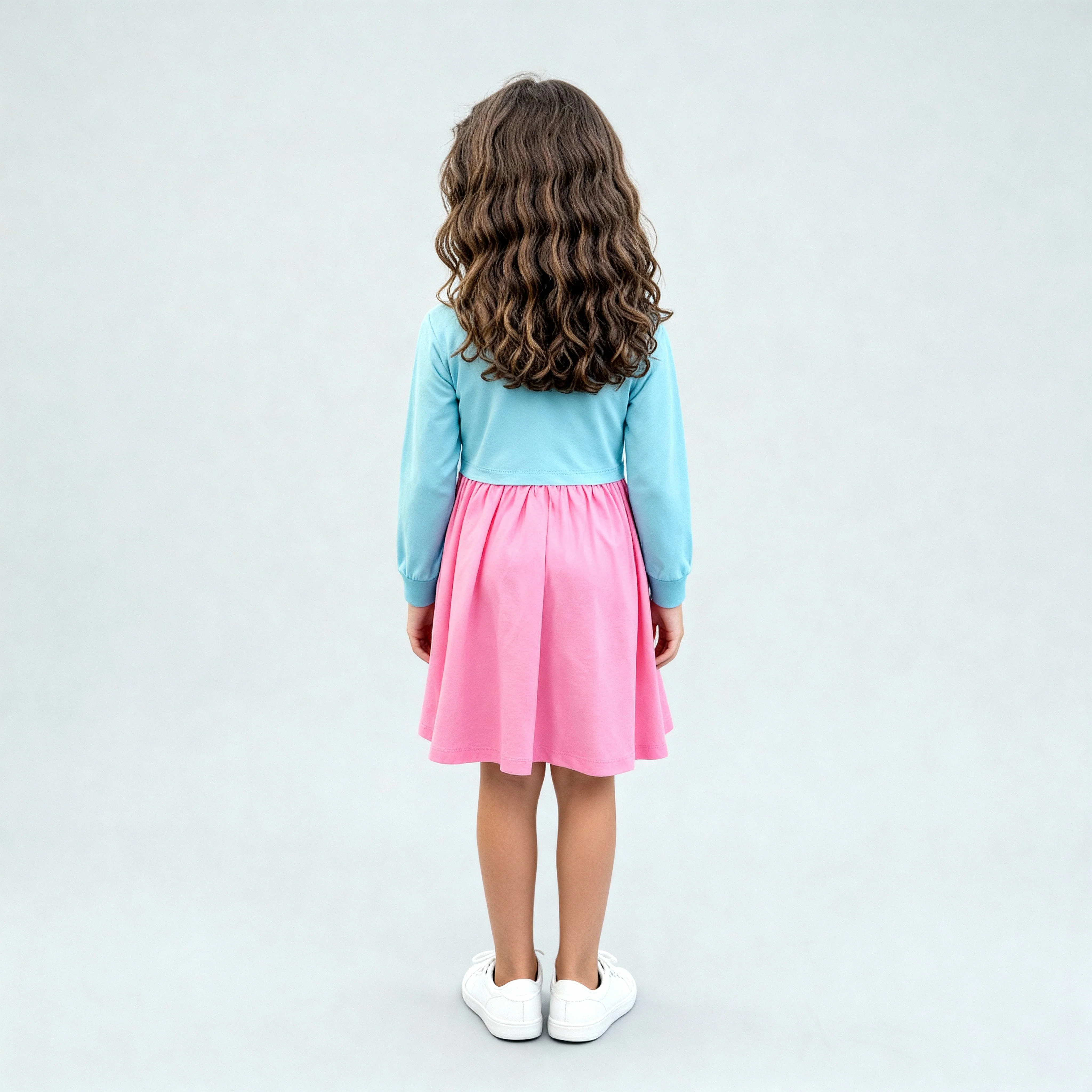 Girls Cotton Weekend Dress - Image 3