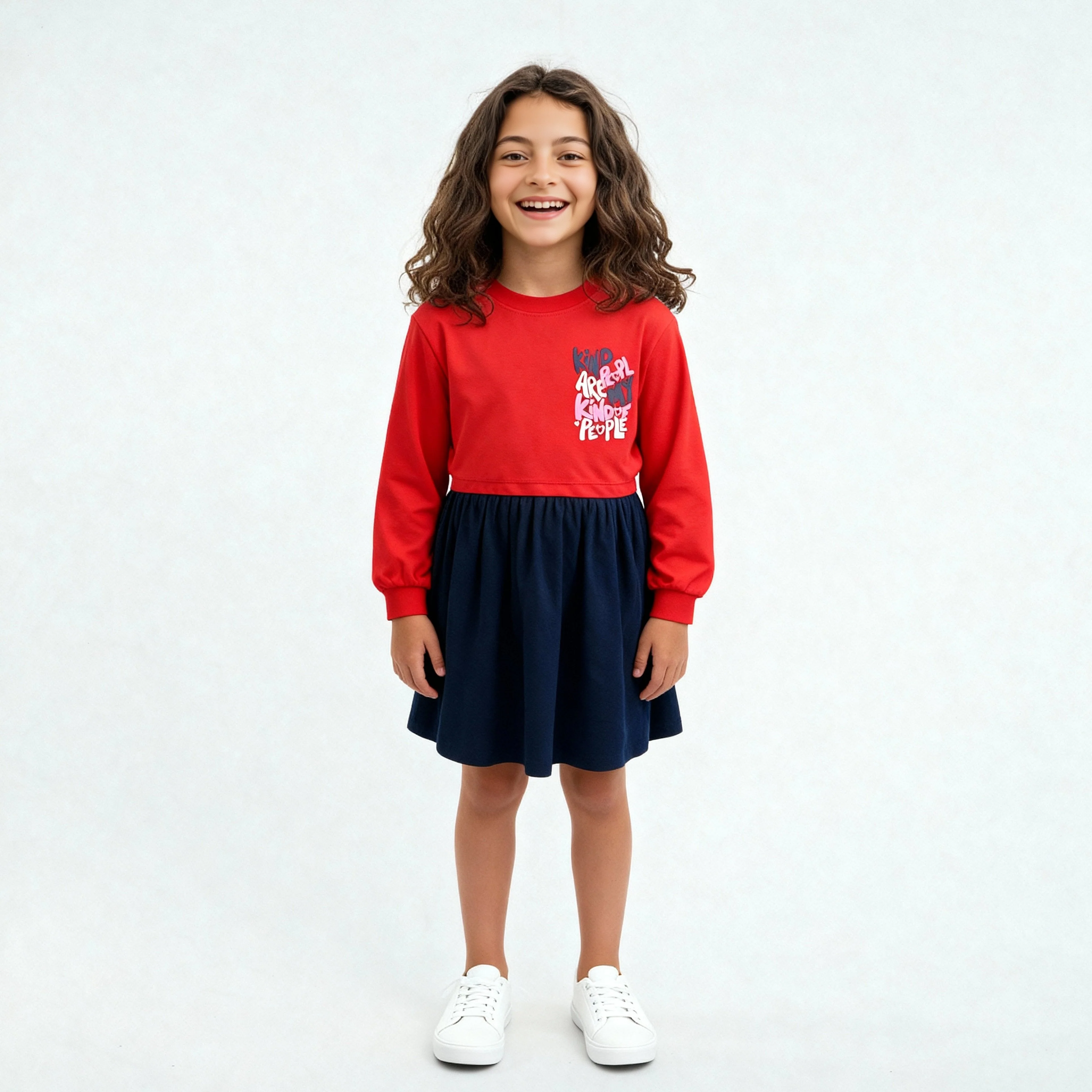 Girls Cotton Weekend Dress - Image 7