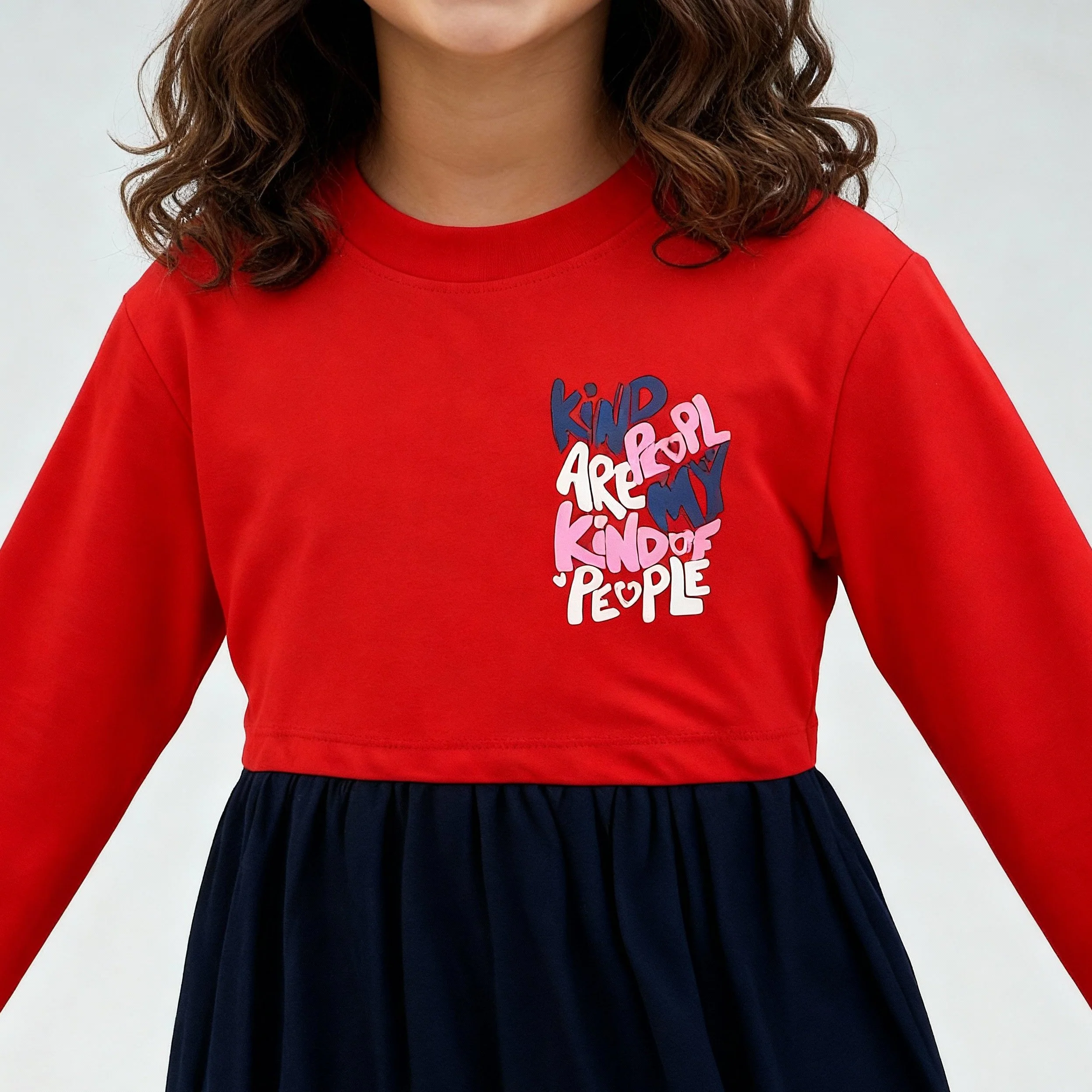 Girls Cotton Weekend Dress - Image 9