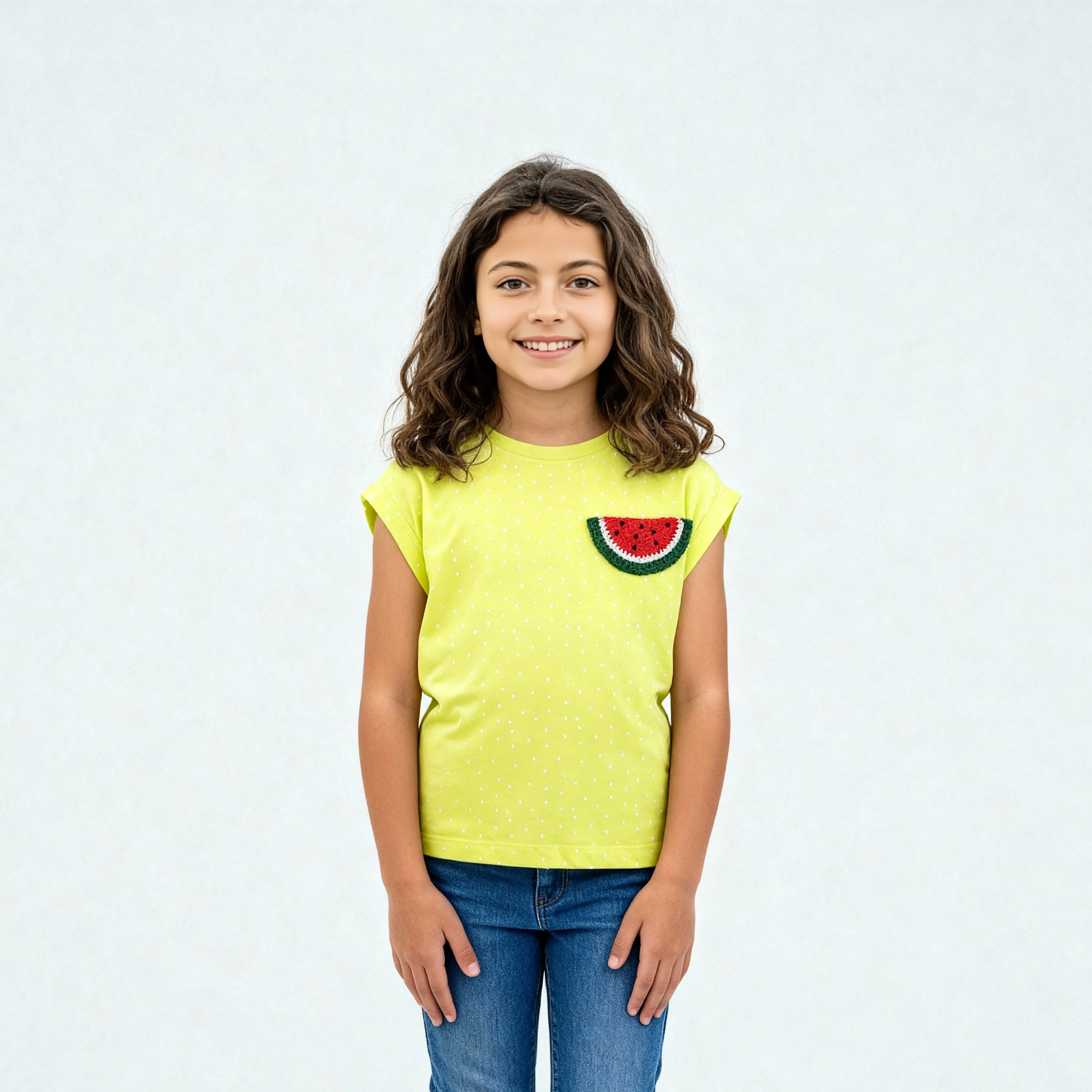 Girls Cotton Weekend T-Shirt - Image 2