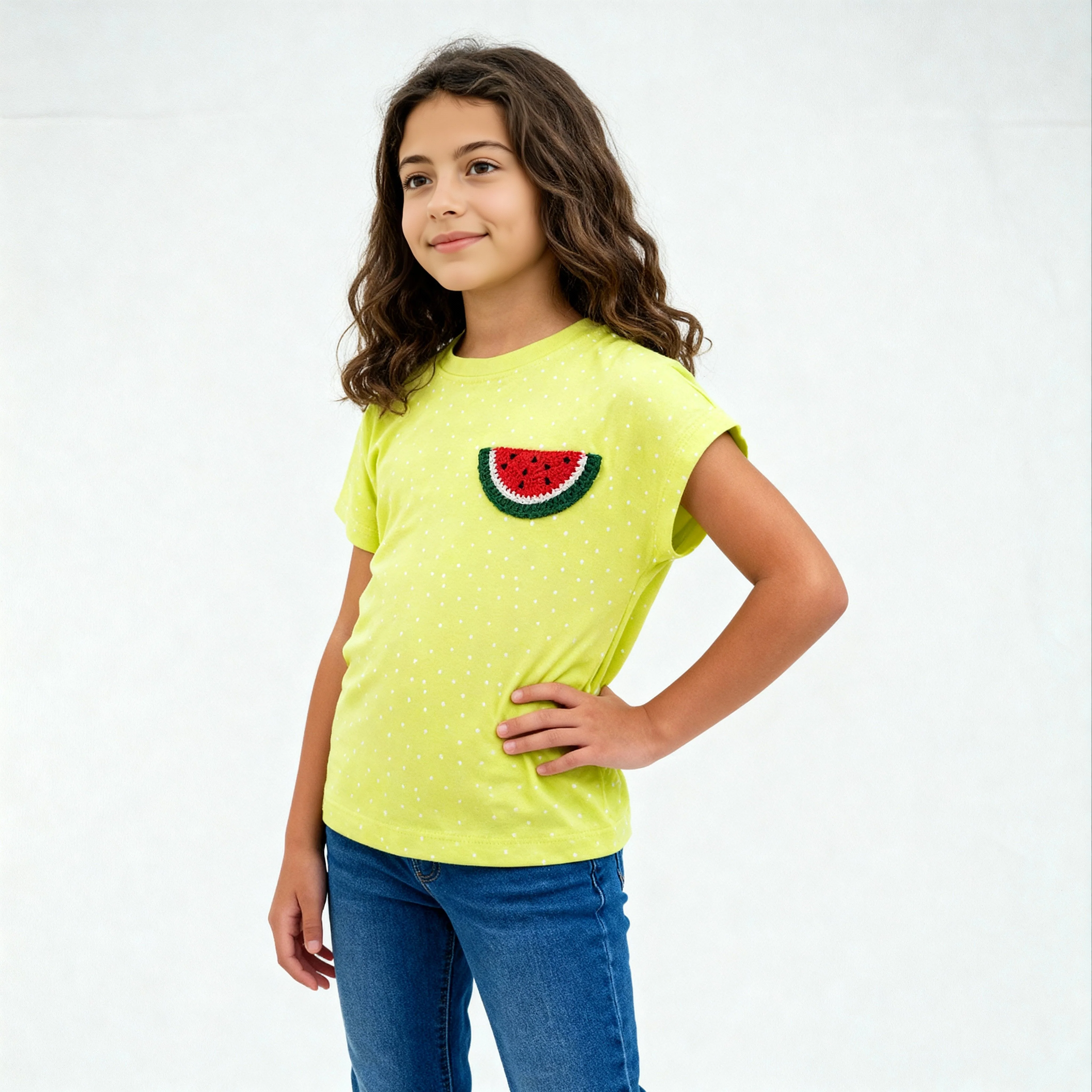 Girls Cotton Weekend T-Shirt - Image 5