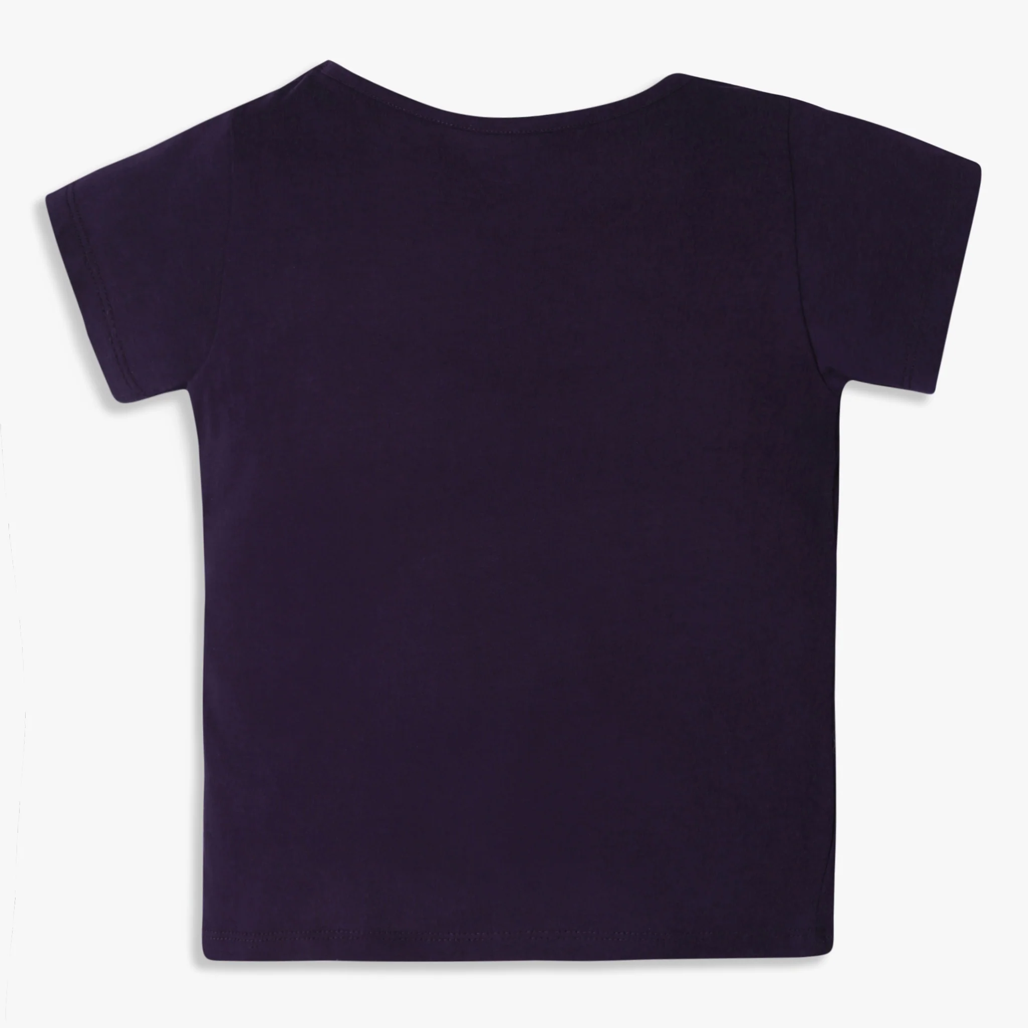 Girls Crew Neck All Day Essential Solid T-Shirt - Image 14