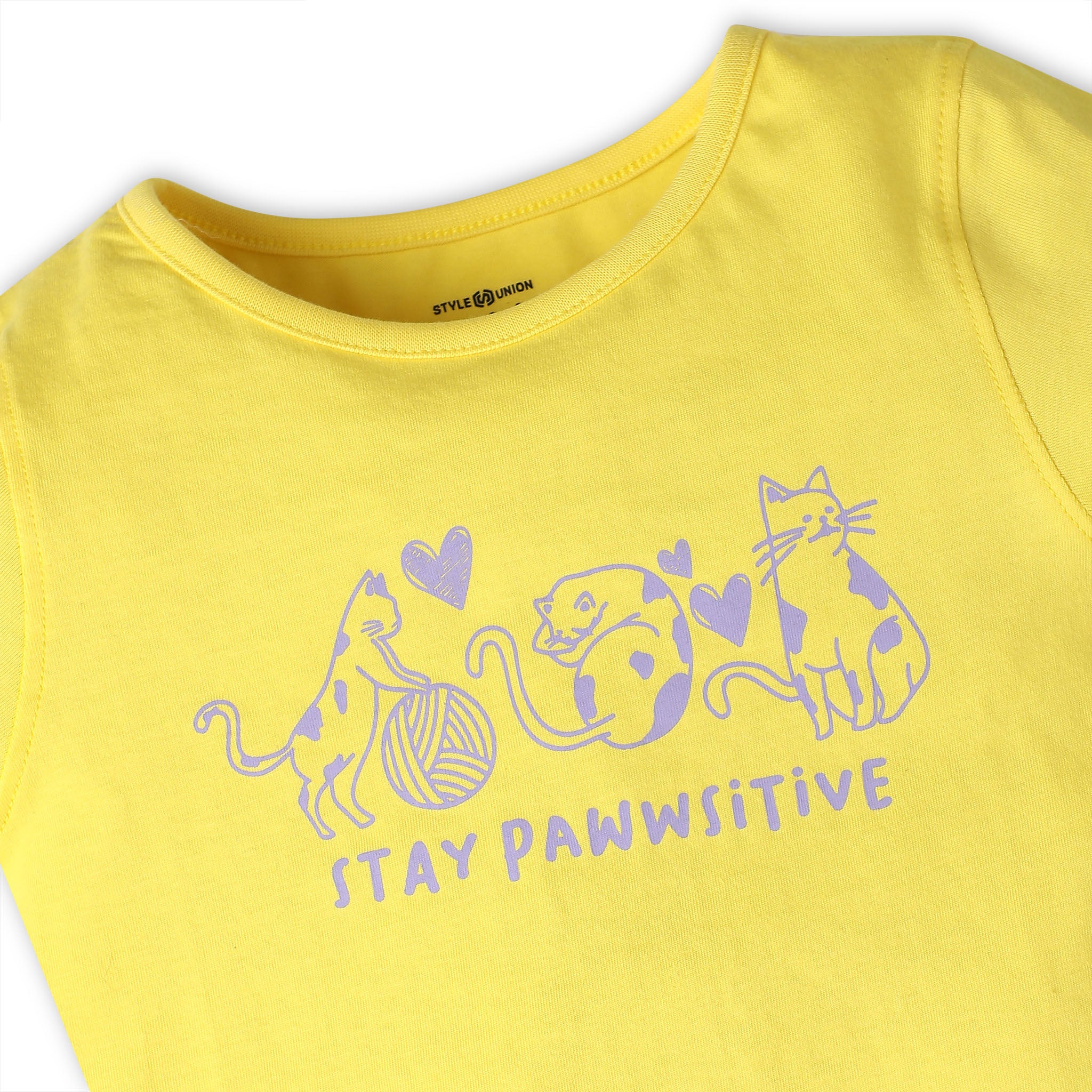 Girls Crew Neck Fun Playtime Graphic T-Shirt - Image 3
