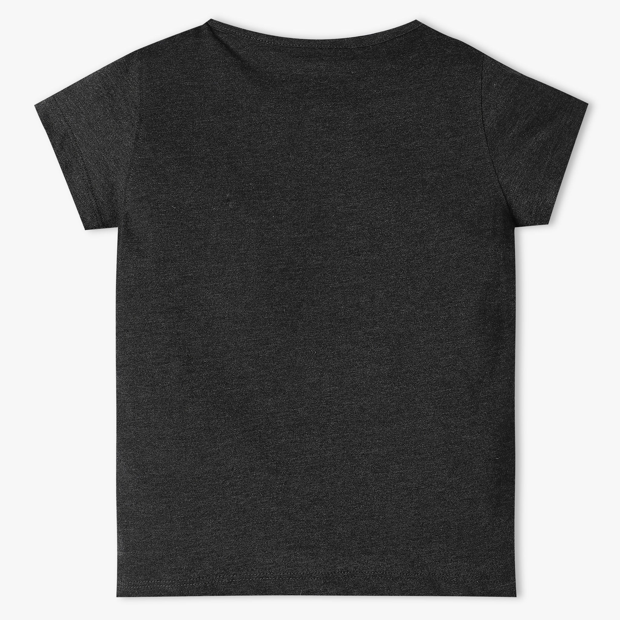 Girls Crew Neck Fun Playtime Graphic T-Shirt - Image 2